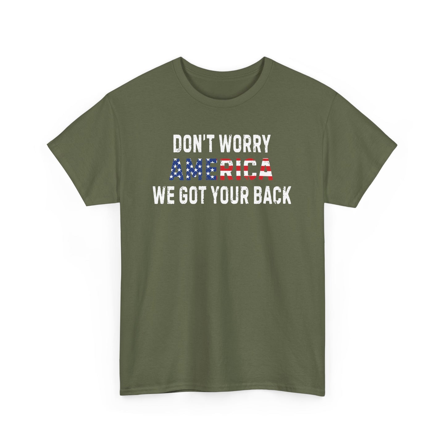 4th Of July | Don't Worry America| We Got Your Back| Dog | T-Shirt