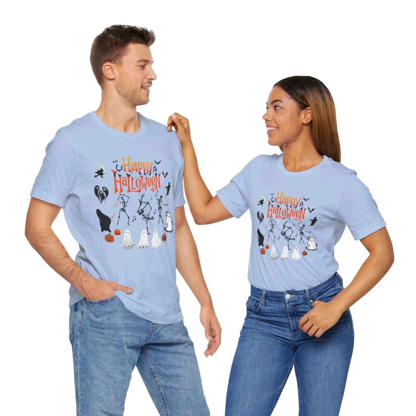 Halloween - Dancing Ghost - Unisex Tee