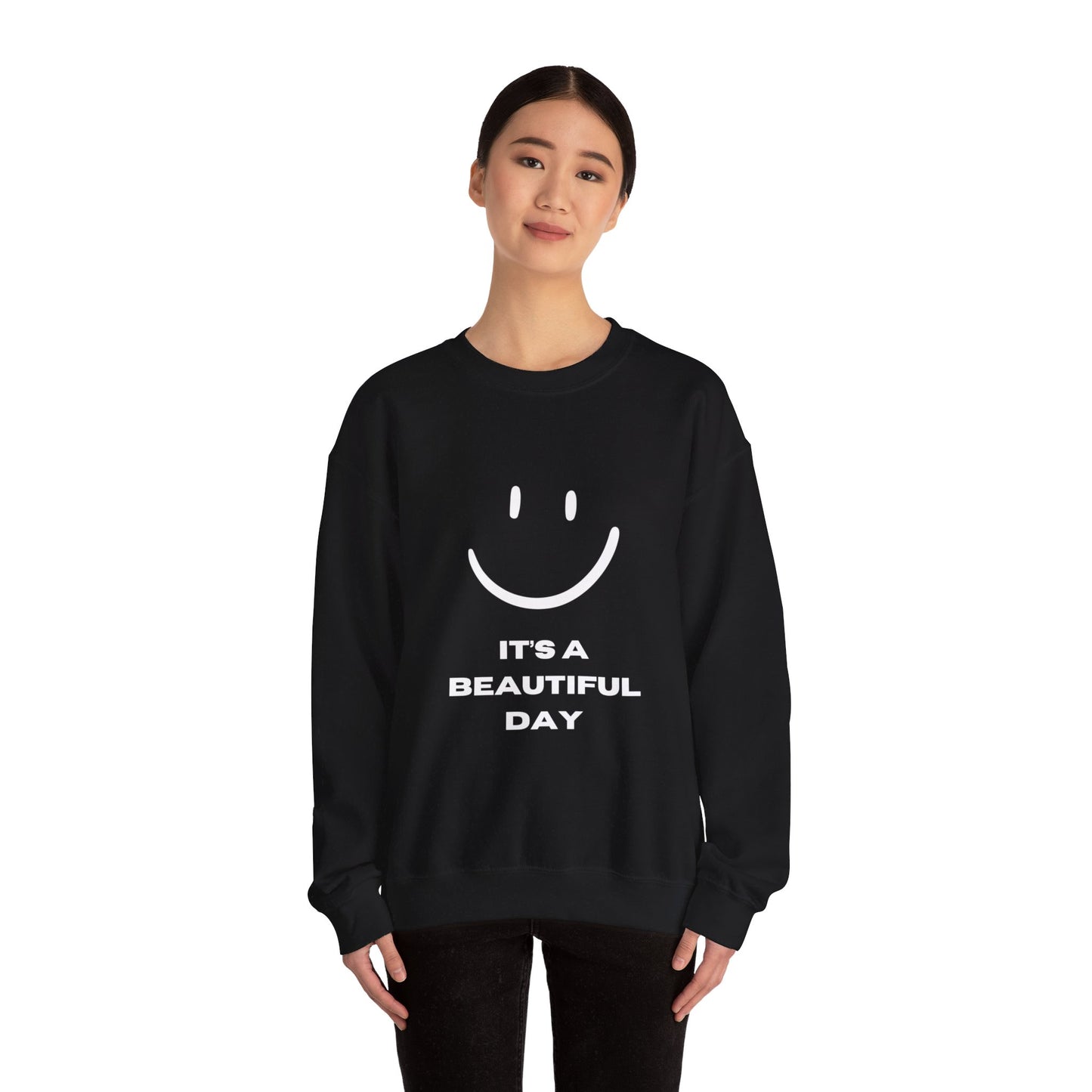 Smiley Face - Crewneck Sweatshirt