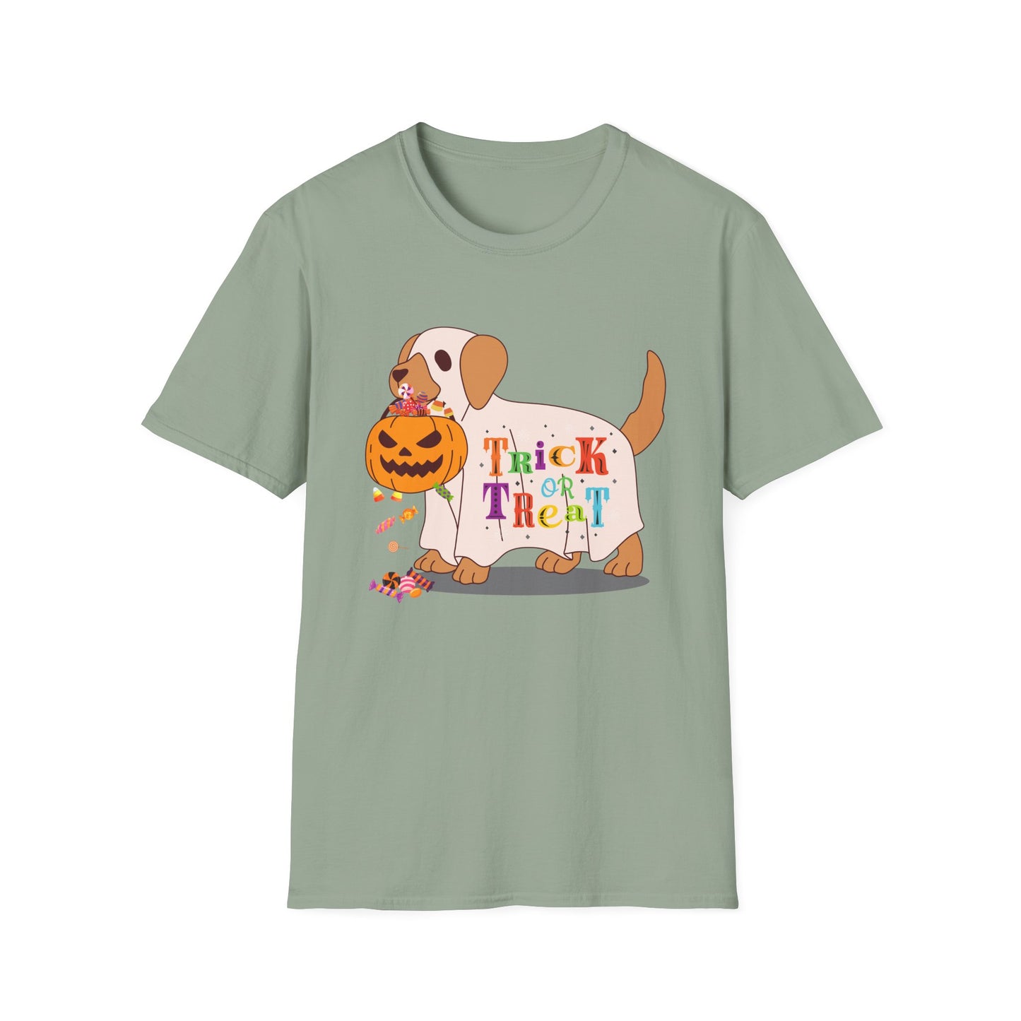 Halloween Dog Trick Or Treat - T-Shirt