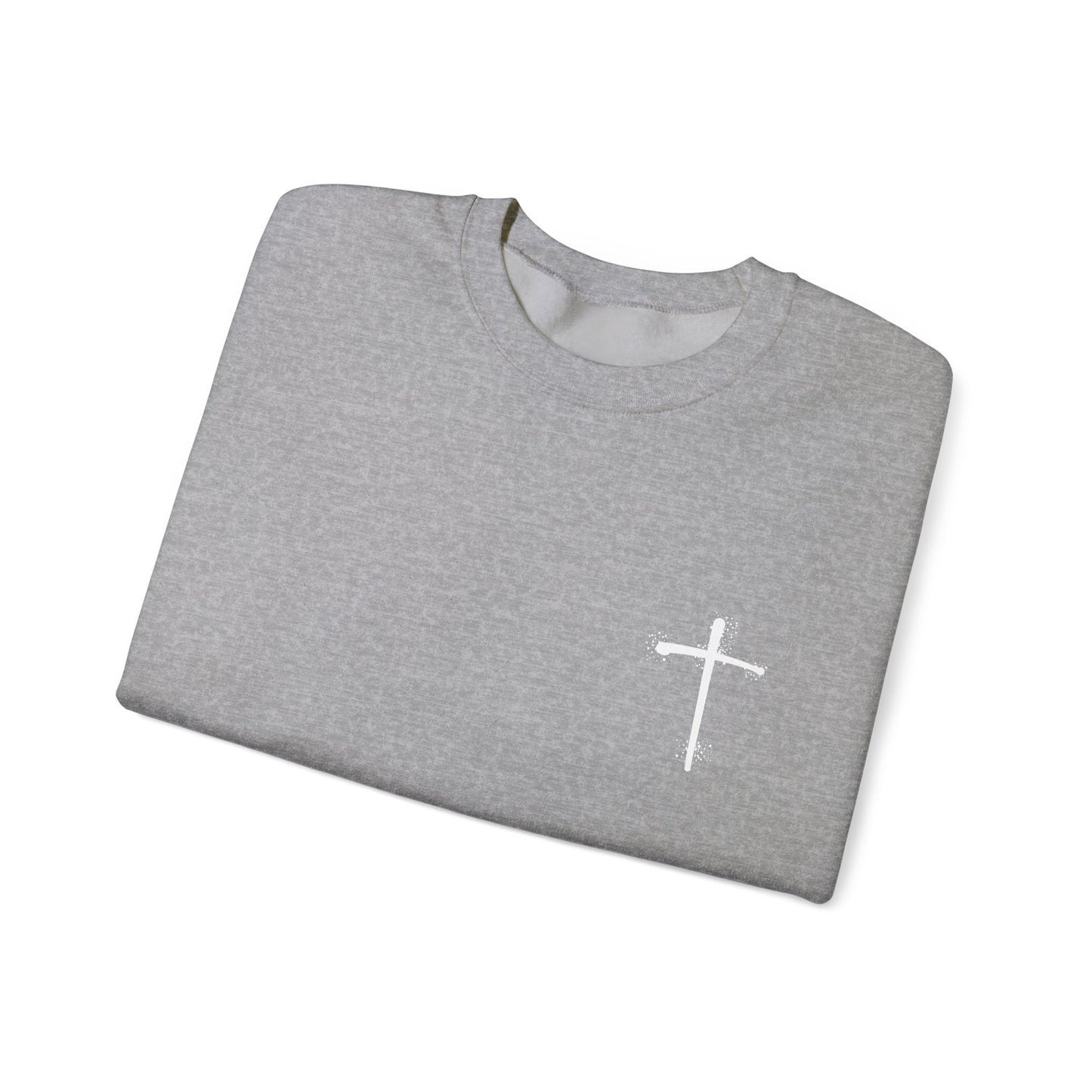 Have Faith | Lo, I'm With You | Inspirational | Sweatshirt (Back & Front Print)