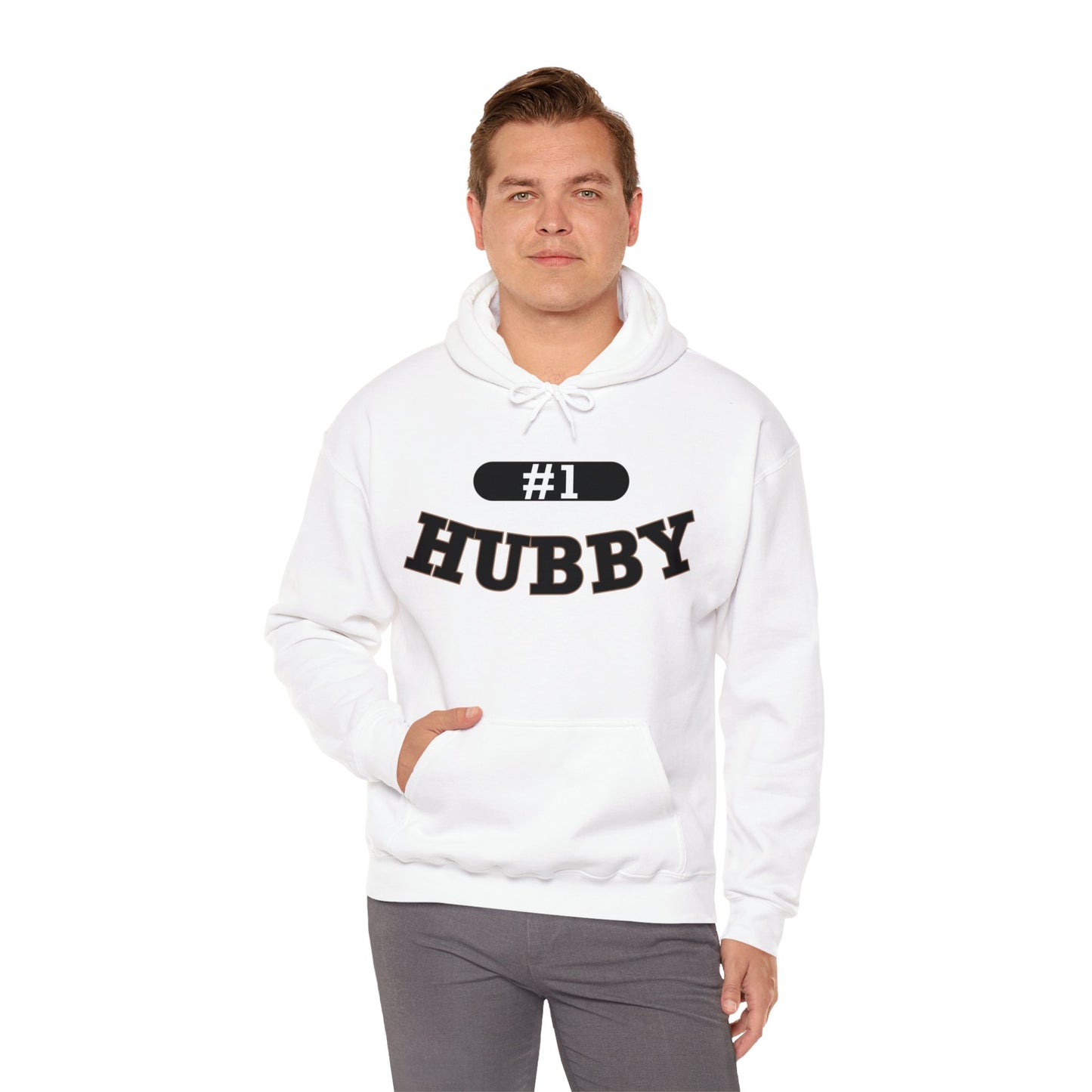 #1 Hubby - Hooded Sweatshirt