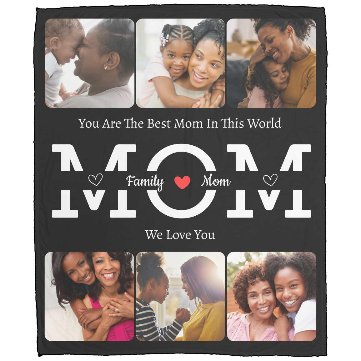 Mom's | Cozy Plush Fleece Blanket