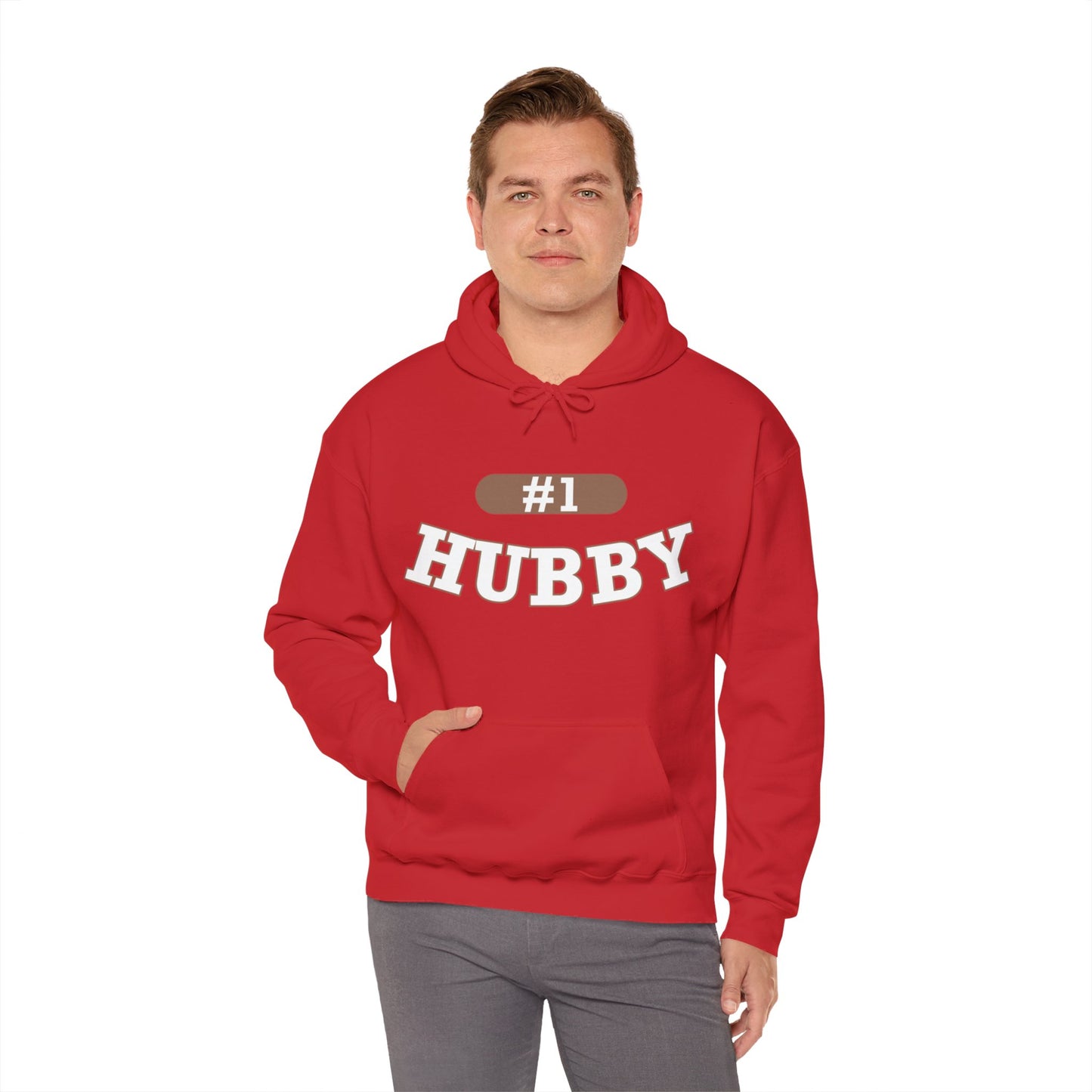#1 Hubby - Hooded Sweatshirt