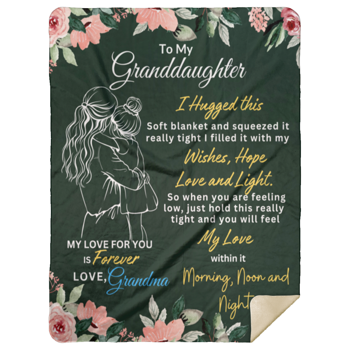 To My Granddaughter | Blanket