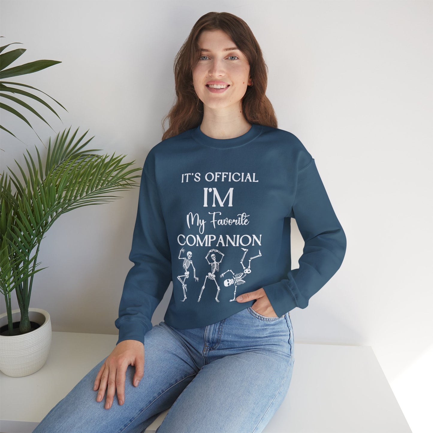 Halloween | It's Official I'm My Favorite Companion | Sweatshirt