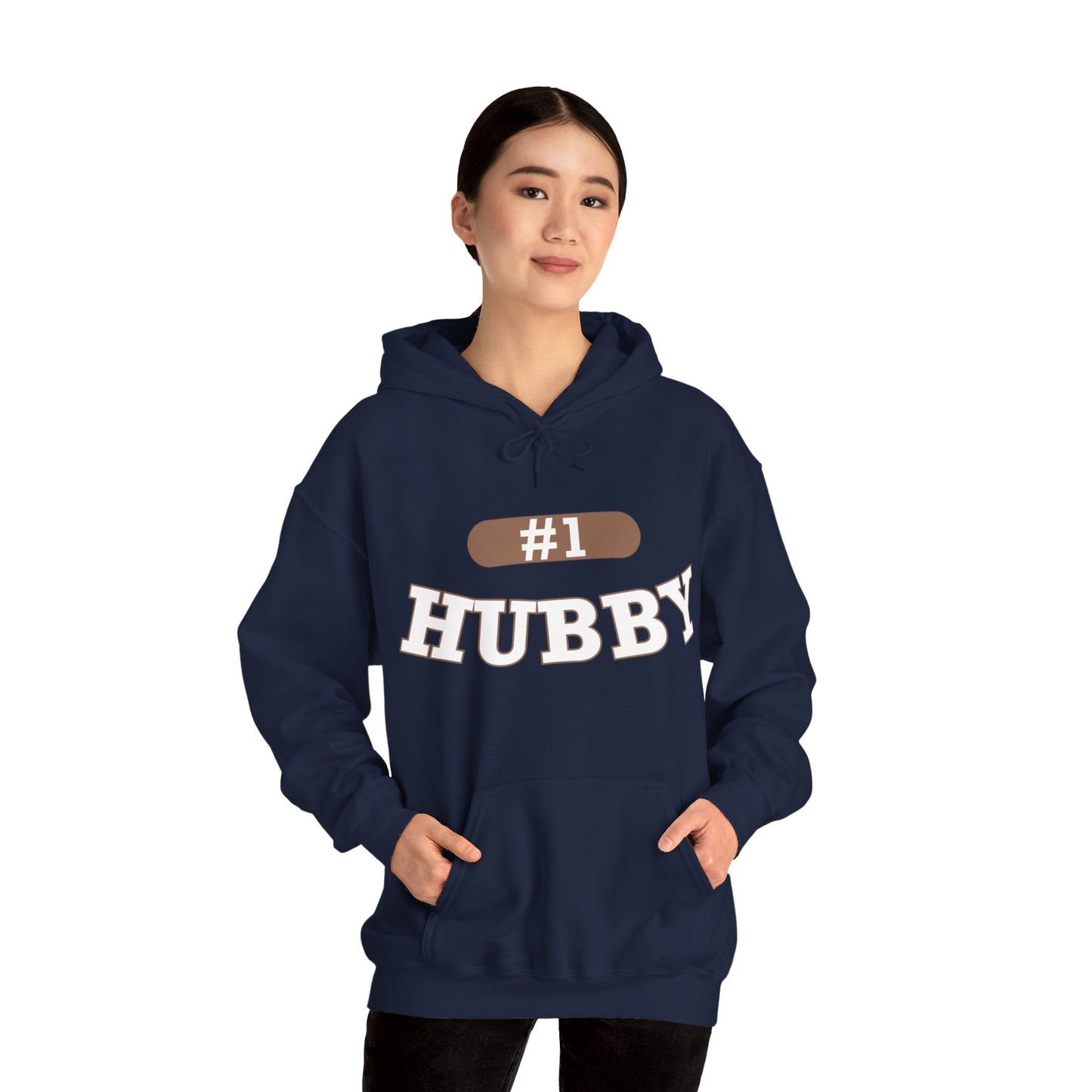#1 Hubby - Hooded Sweatshirt