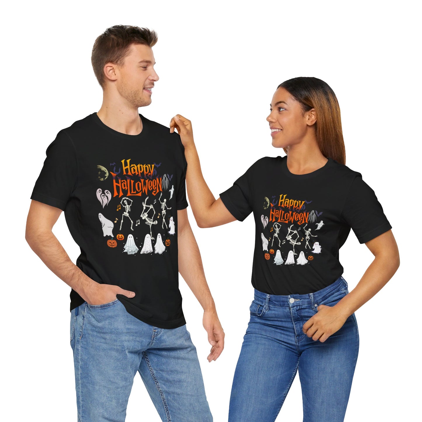 Halloween - Dancing Ghost - Unisex Tee