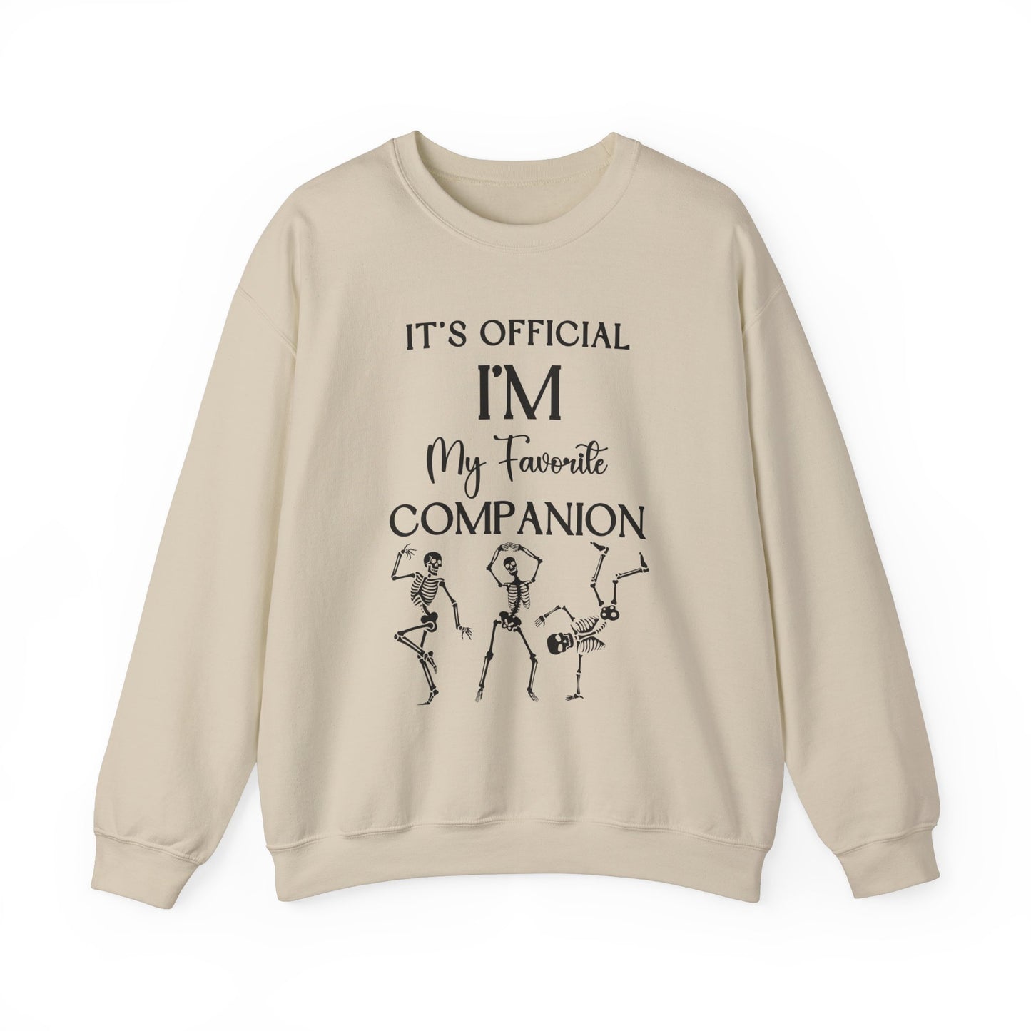 Halloween | It's Official I'm My Favorite Companion | Sweatshirt