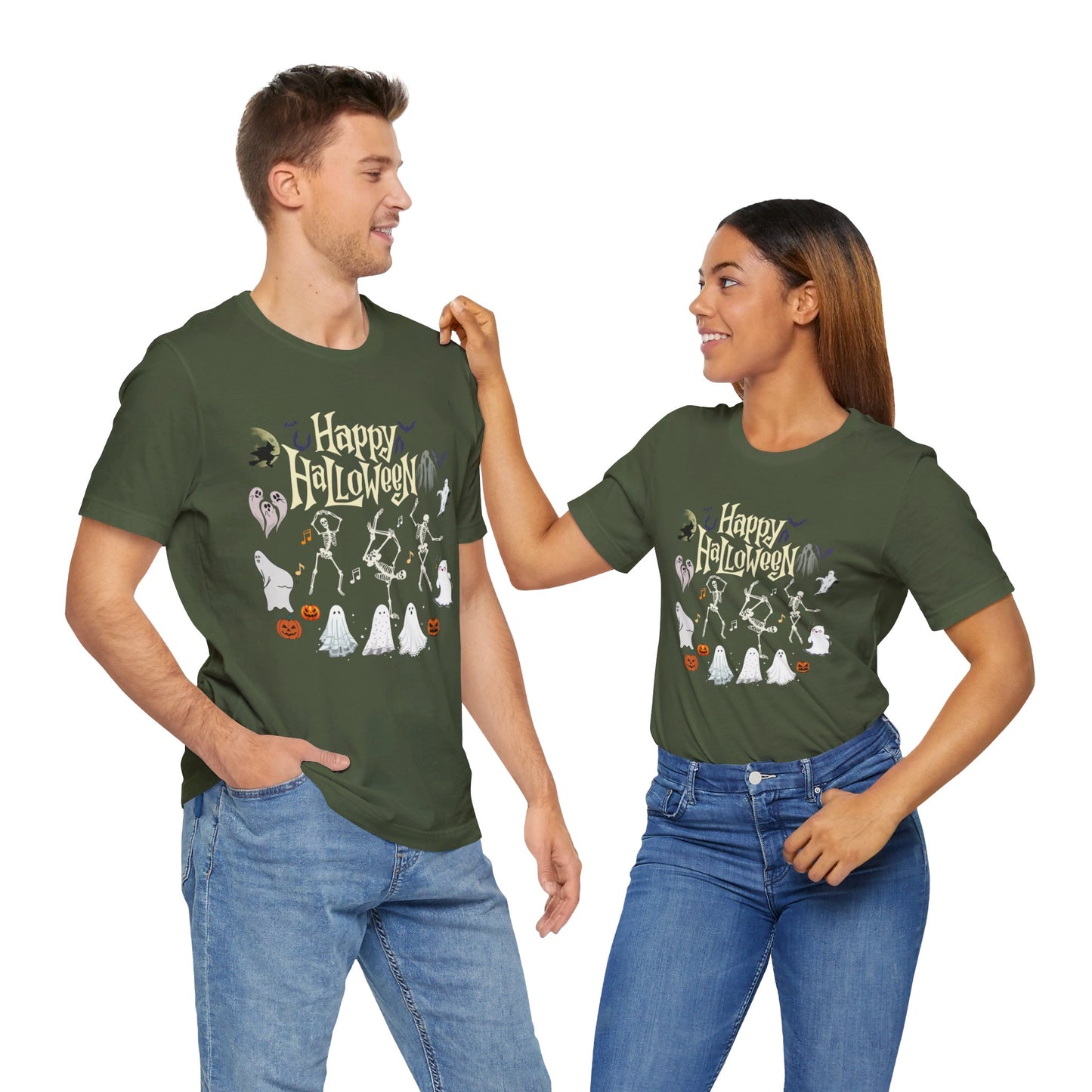 Halloween - Dancing Ghost - Unisex Tee