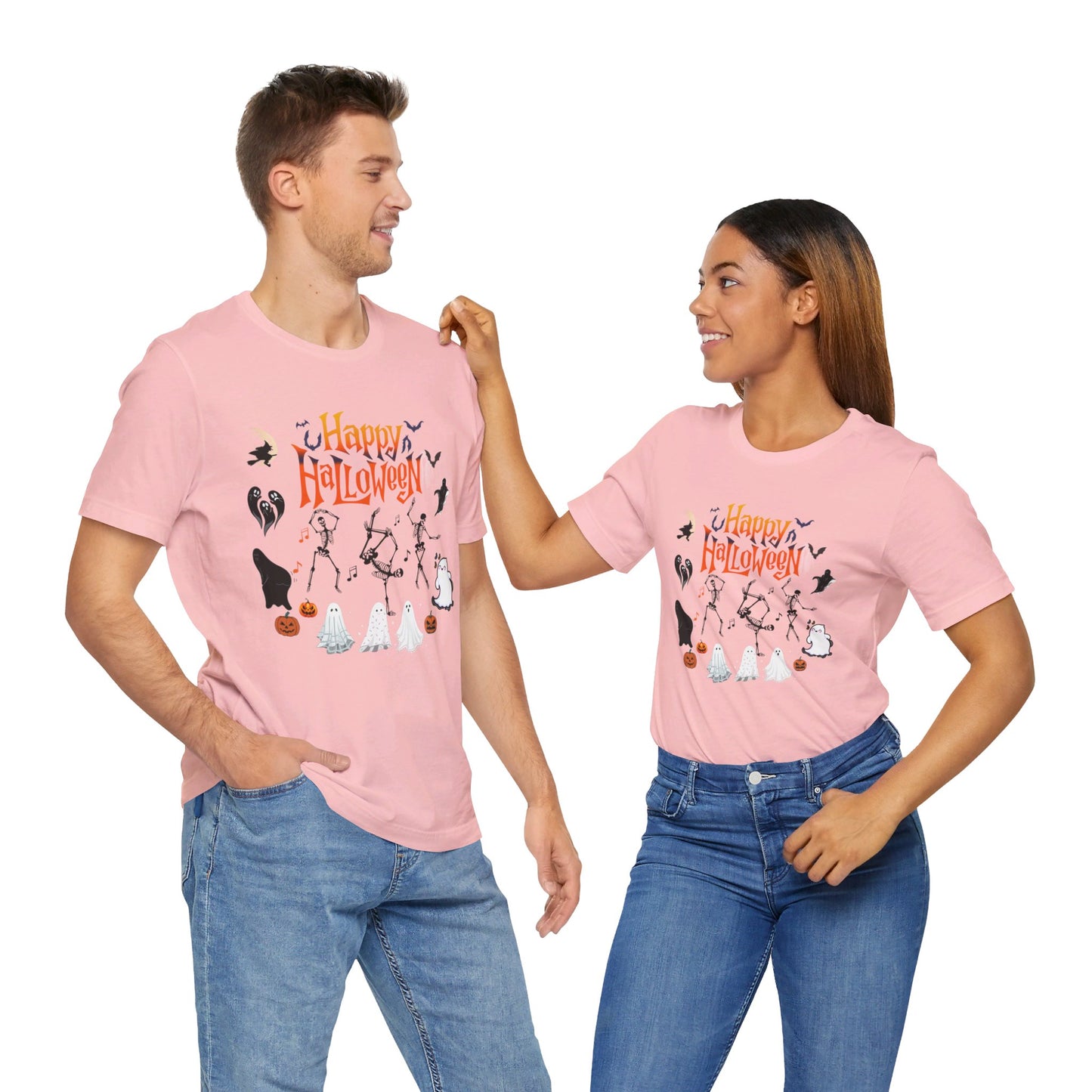 Halloween - Dancing Ghost - Unisex Tee