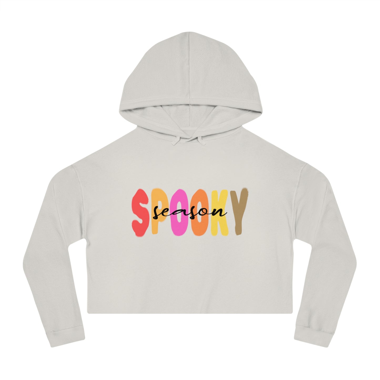 Halloween - Spooky Season - Cropped Hoodie Sweatshirt