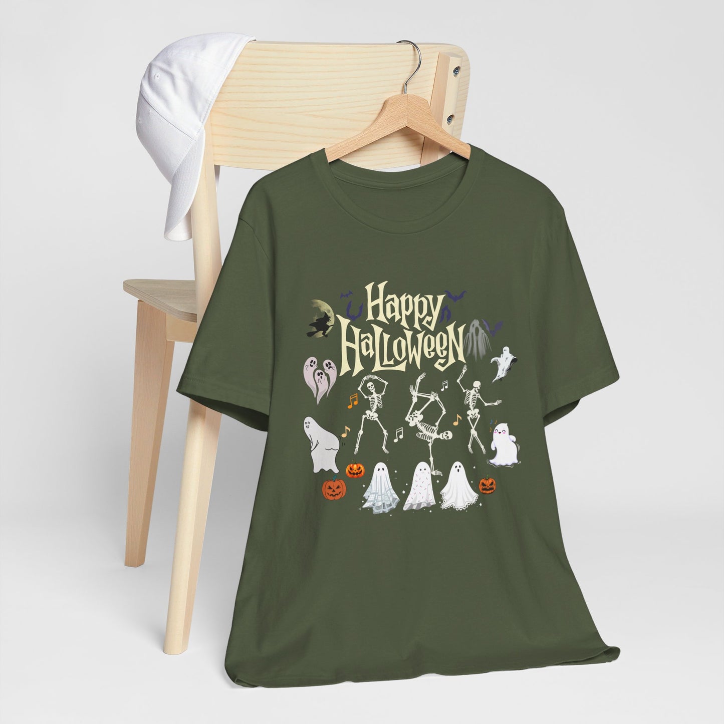 Halloween - Dancing Ghost - Unisex Tee