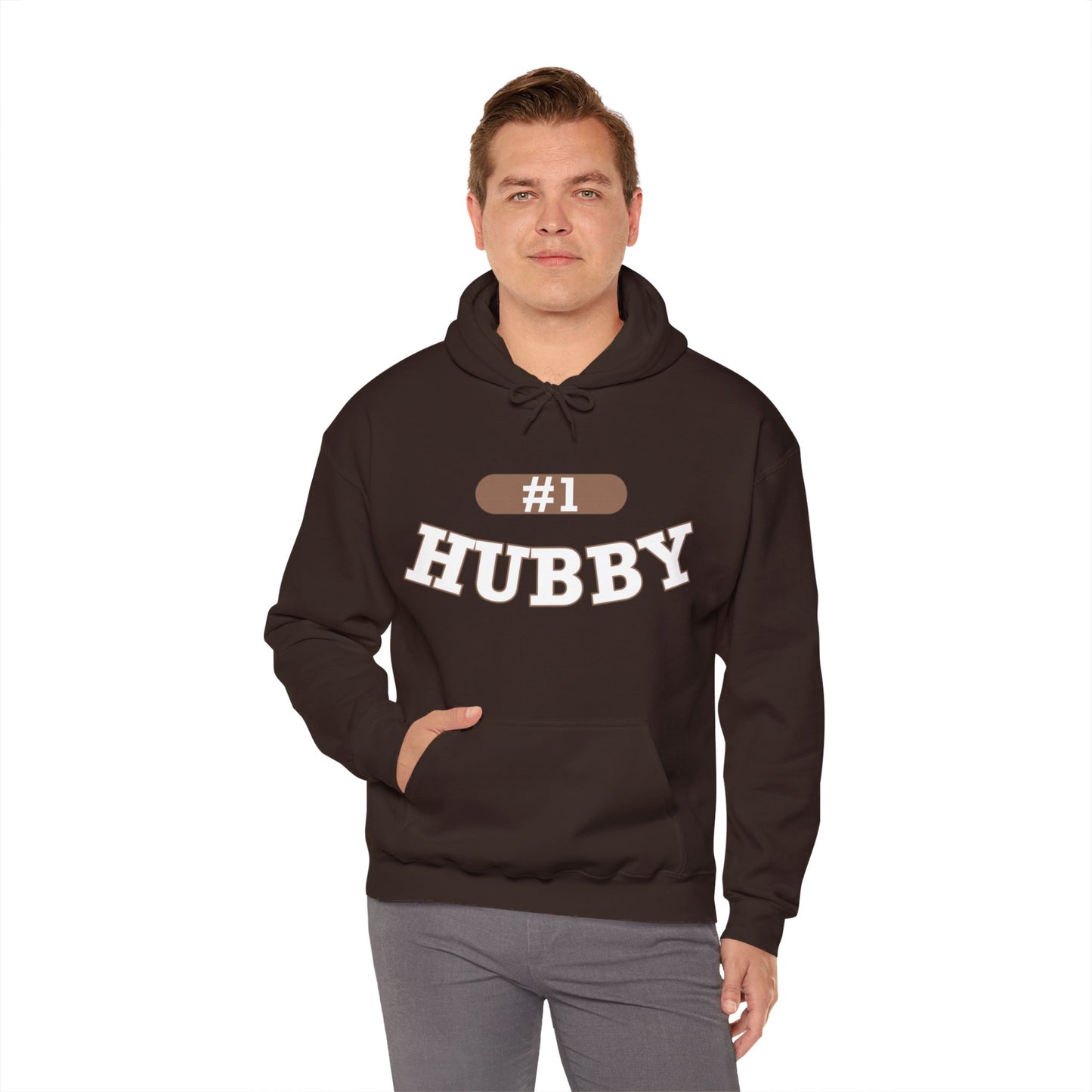 #1 Hubby - Hooded Sweatshirt