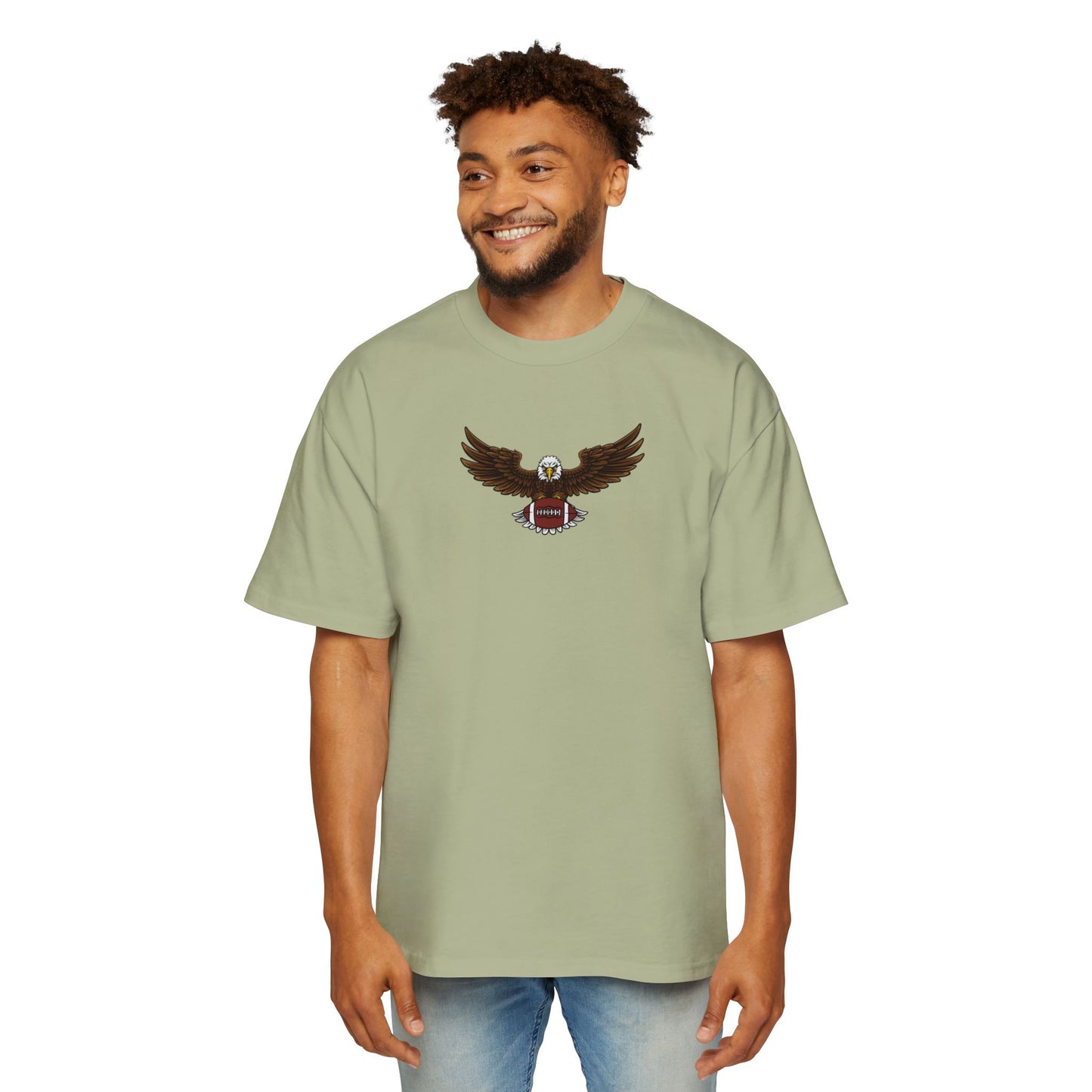 Football Champions Philadelphia Men's Heavy Oversized T-Shirt