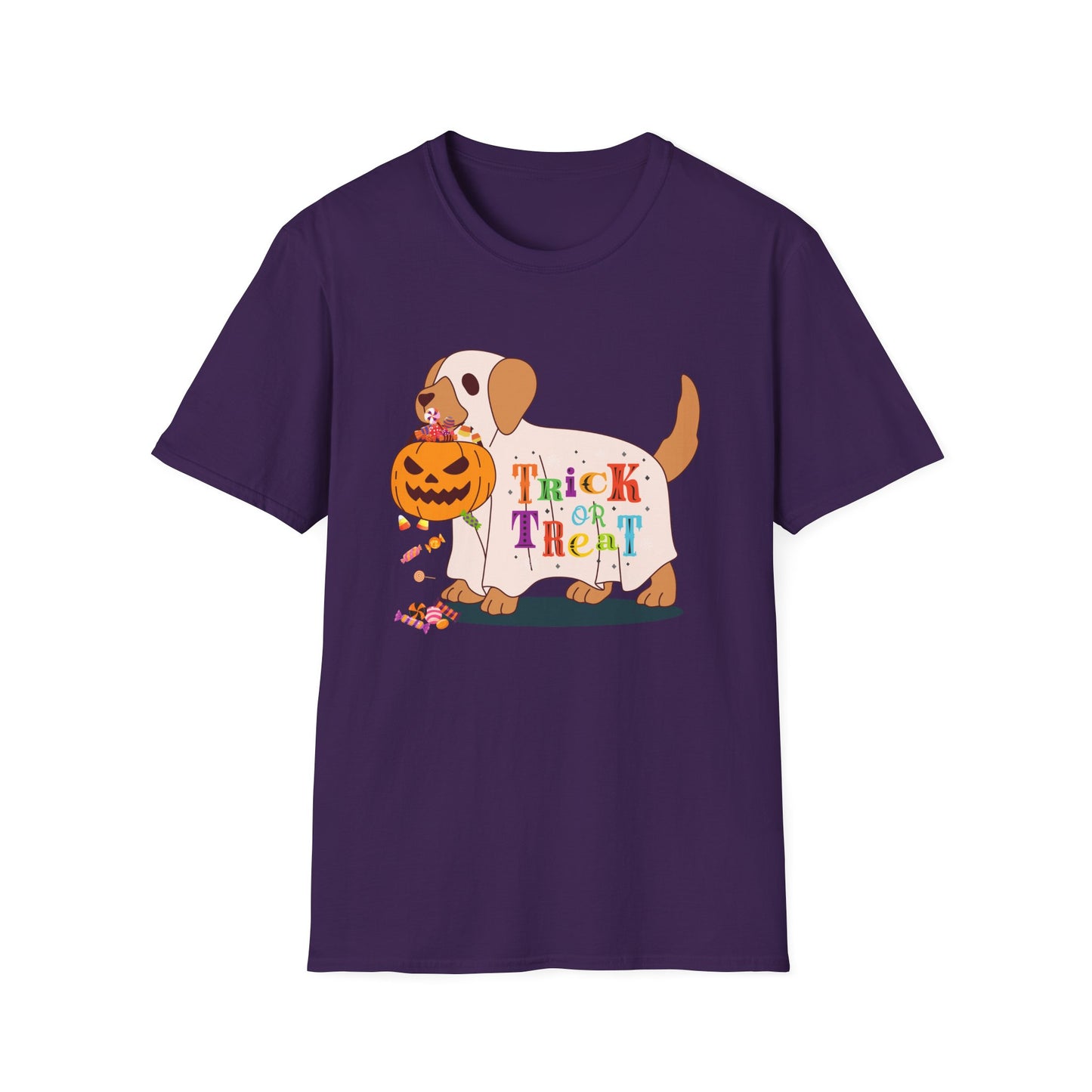 Halloween Dog Trick Or Treat - T-Shirt