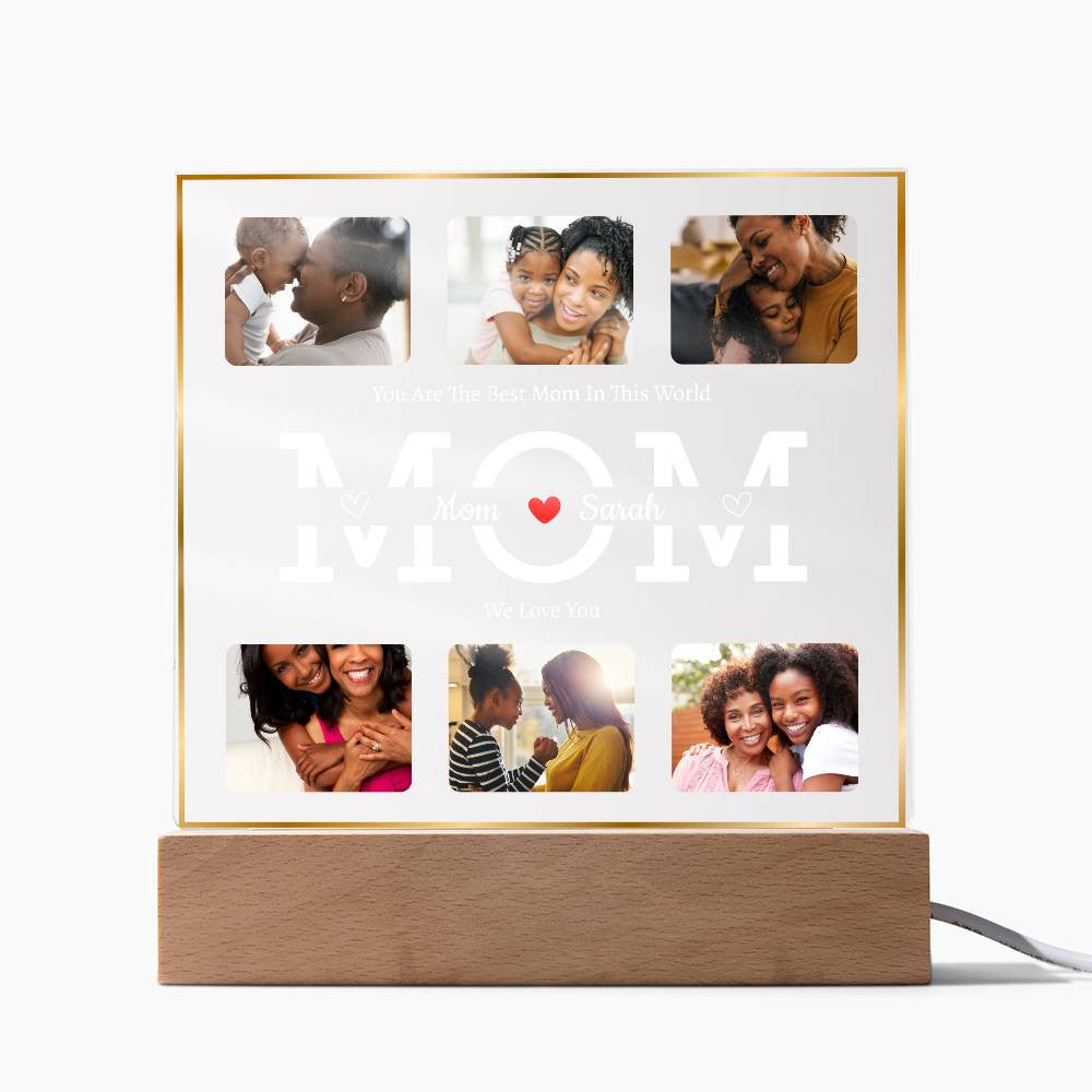 Mom - Acrylic Square Plaque
