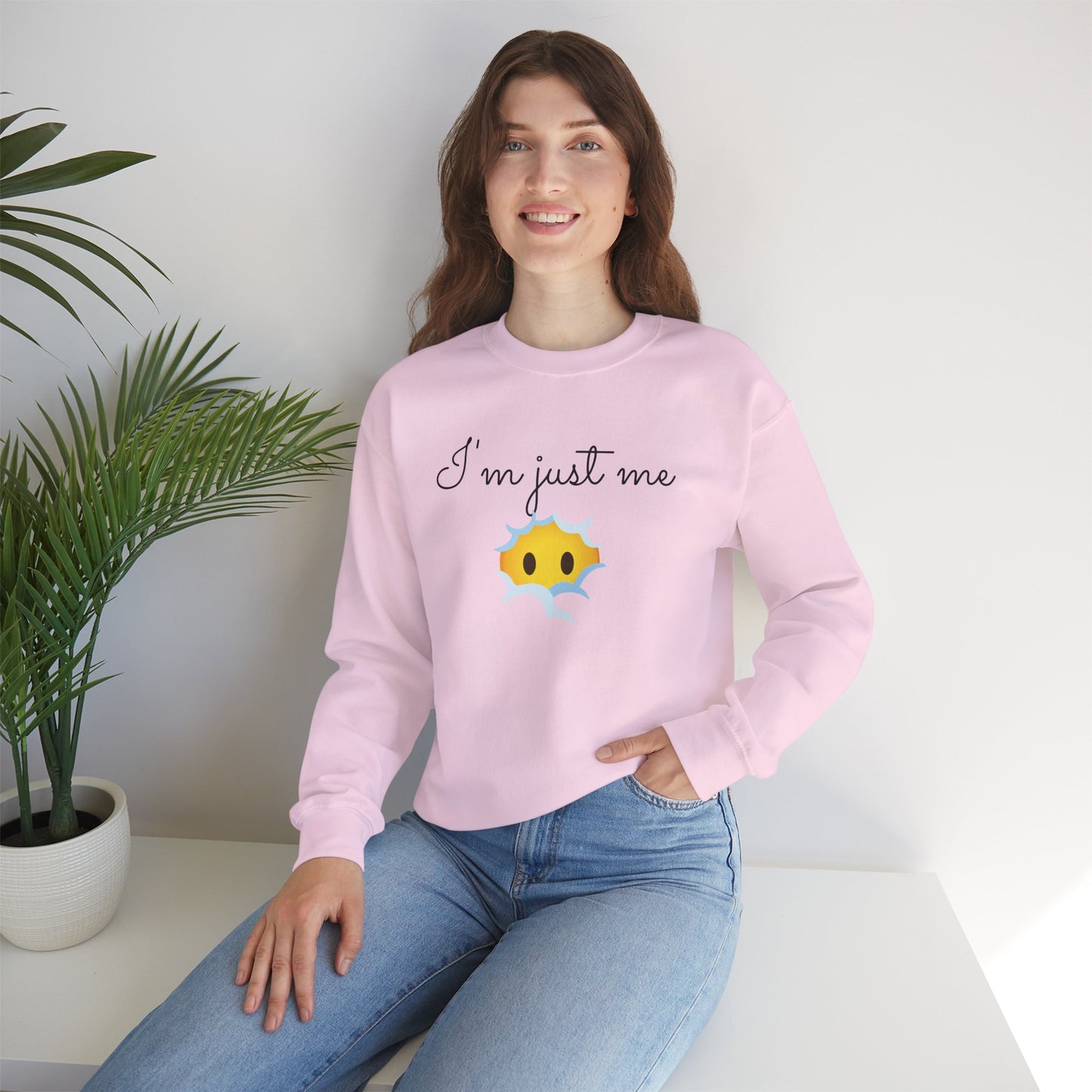 I'm Just Me | Emoji | Sweatshirt