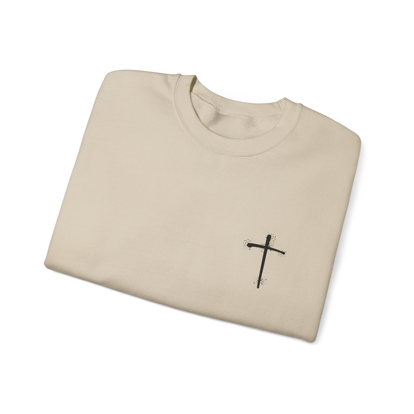 Have Faith | Lo, I'm With You | Inspirational | Sweatshirt (Back & Front Print)