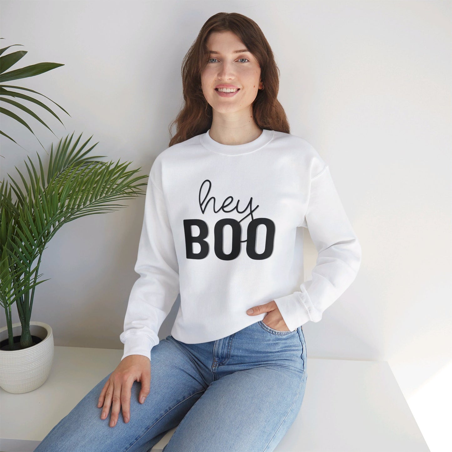 Halloween Hey Boo Sweatshirt