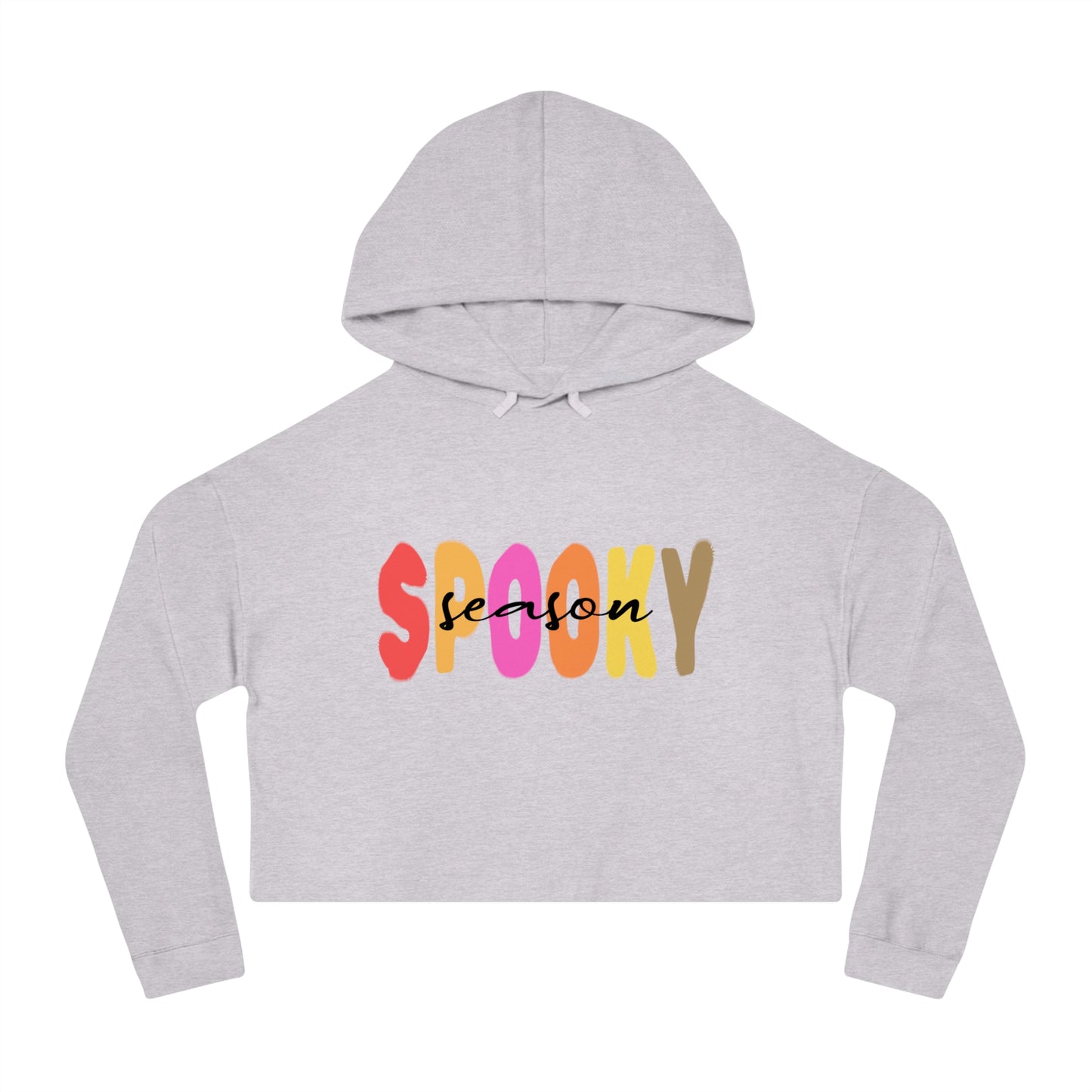 Halloween - Spooky Season - Cropped Hoodie Sweatshirt