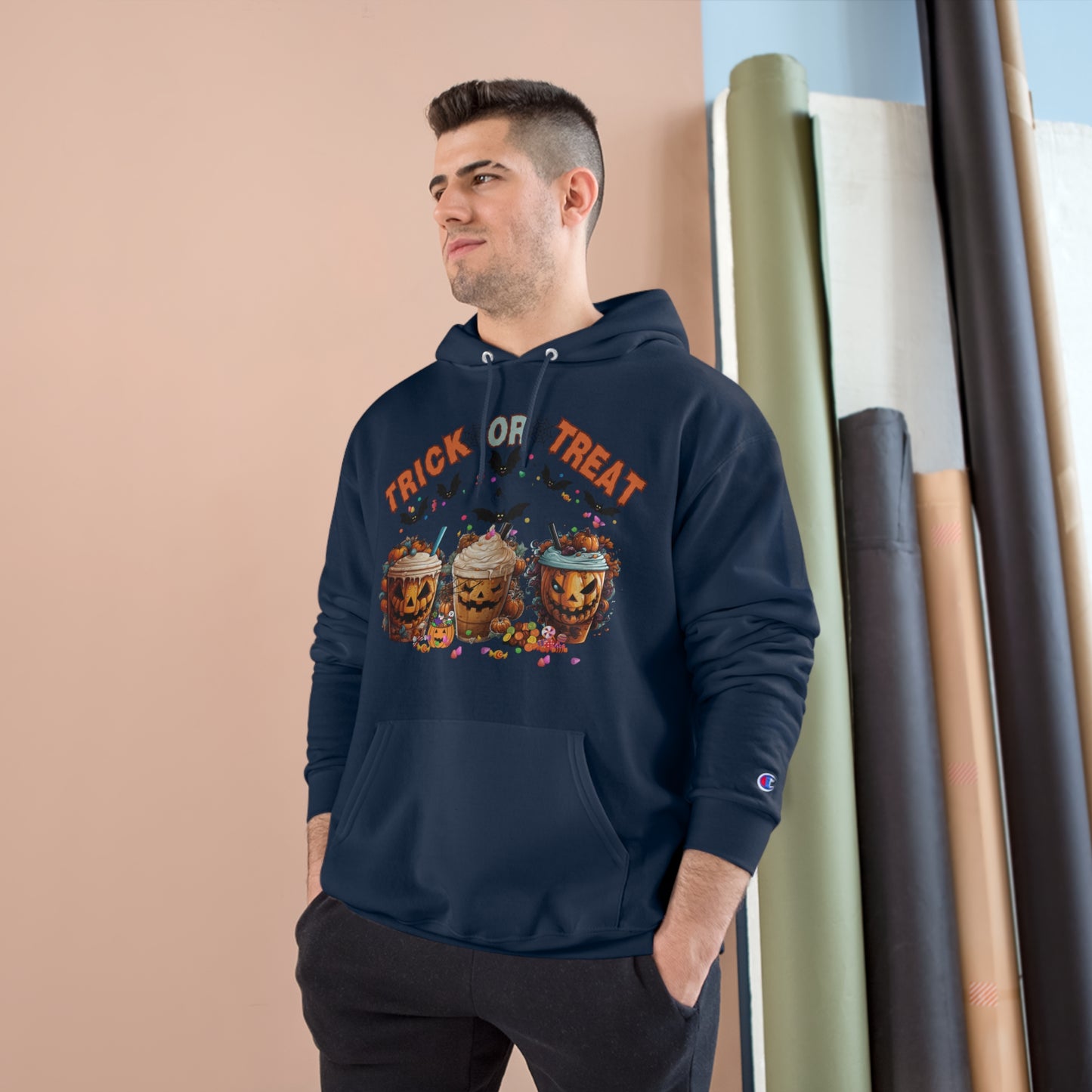 Halloween | Trick or Treat |Champion Hoodie