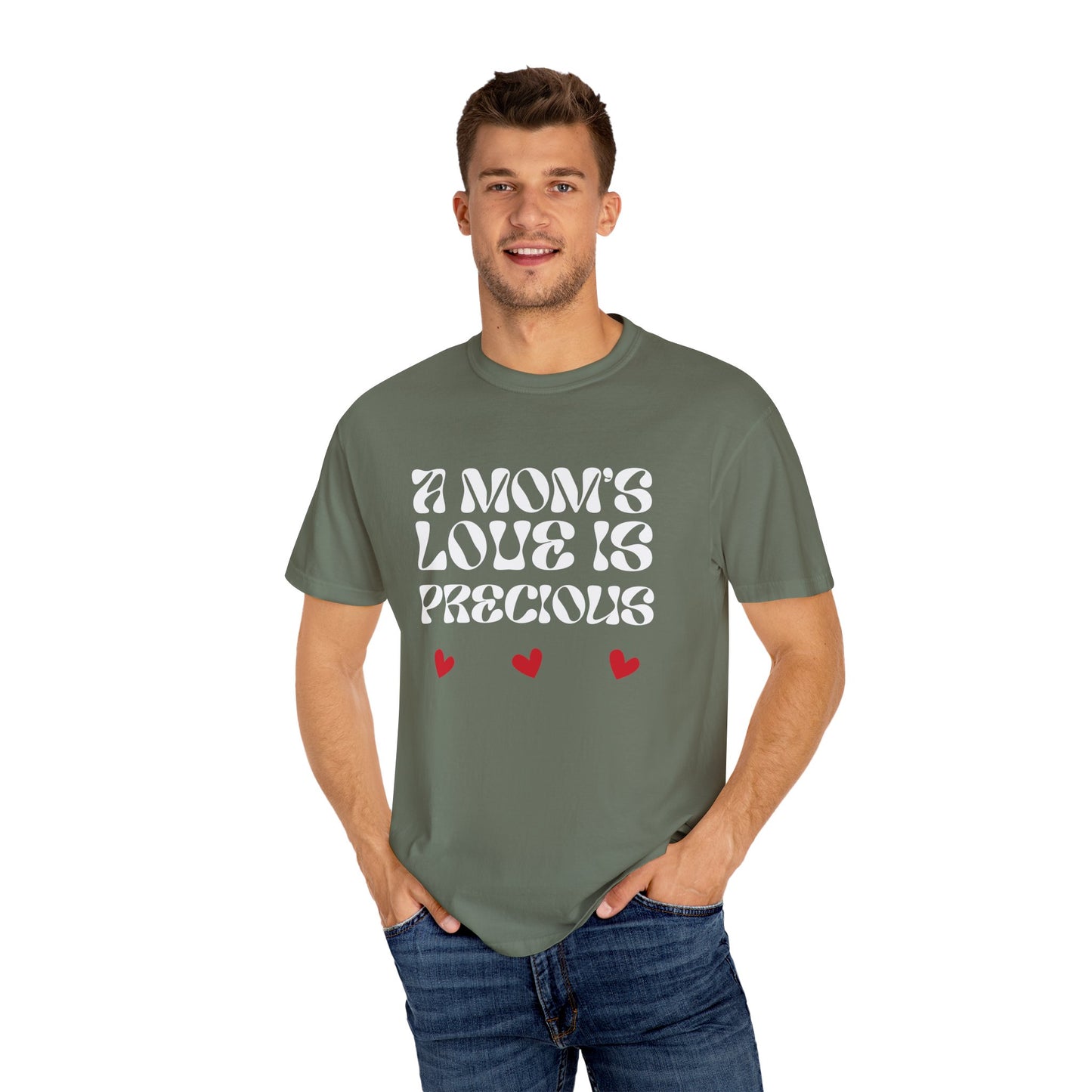 A Mom's Love Is Precious | Inflated Text | T-shirt