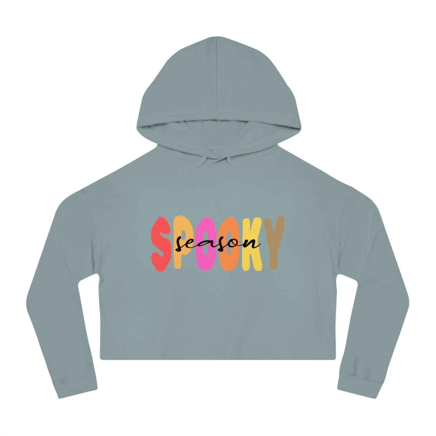 Halloween - Spooky Season - Cropped Hoodie Sweatshirt