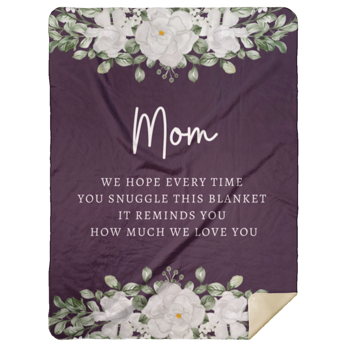 Mom Purple Flower | Blanket