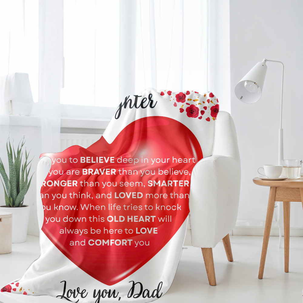 To My Daughter | This Old Heart Will Love You | Blanket