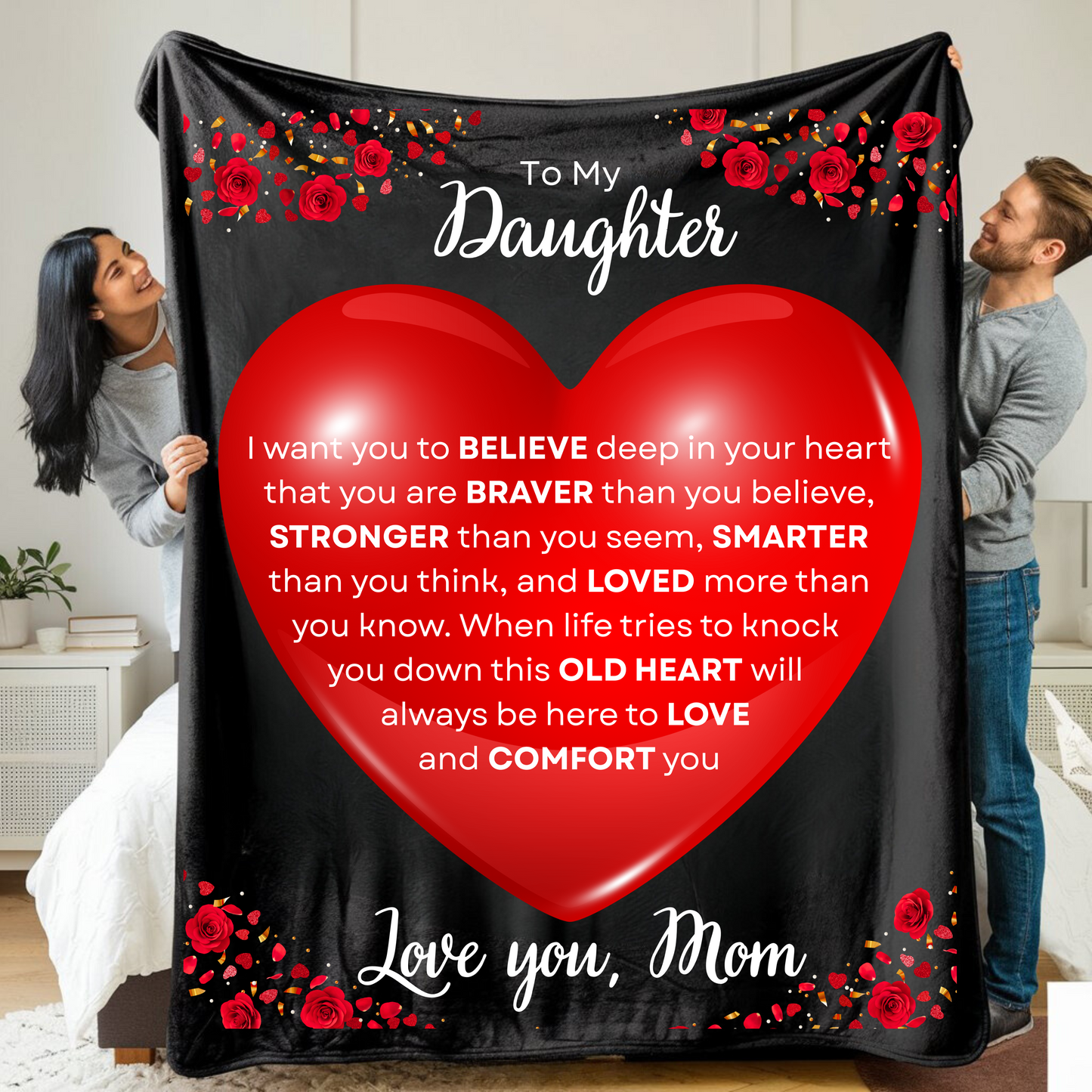 To My Daughter | This Old Heart Will Love You | Blanket