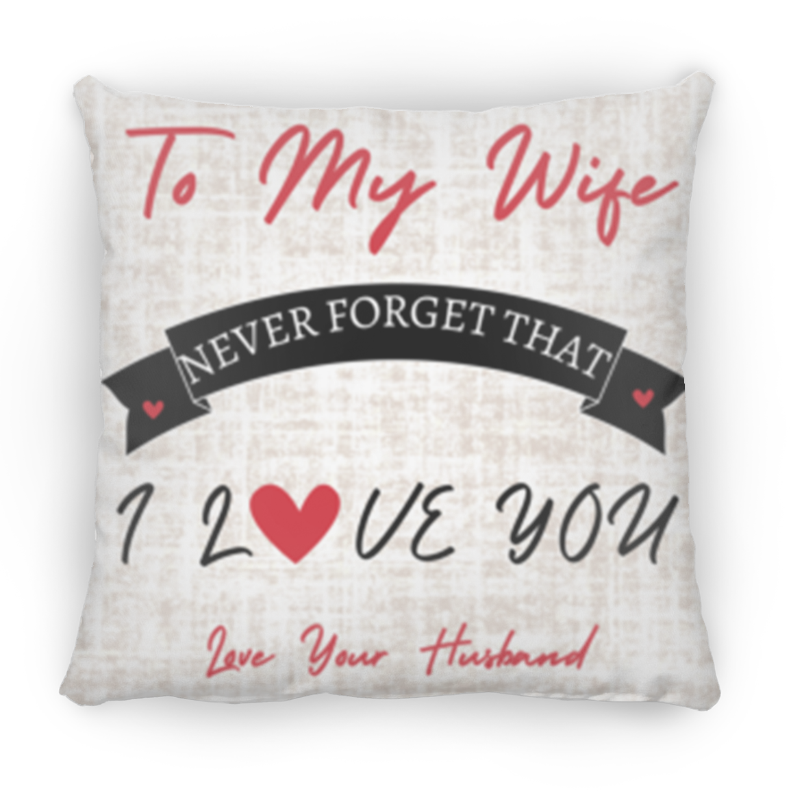 To My Wife | Blanket | With Matching Pillow