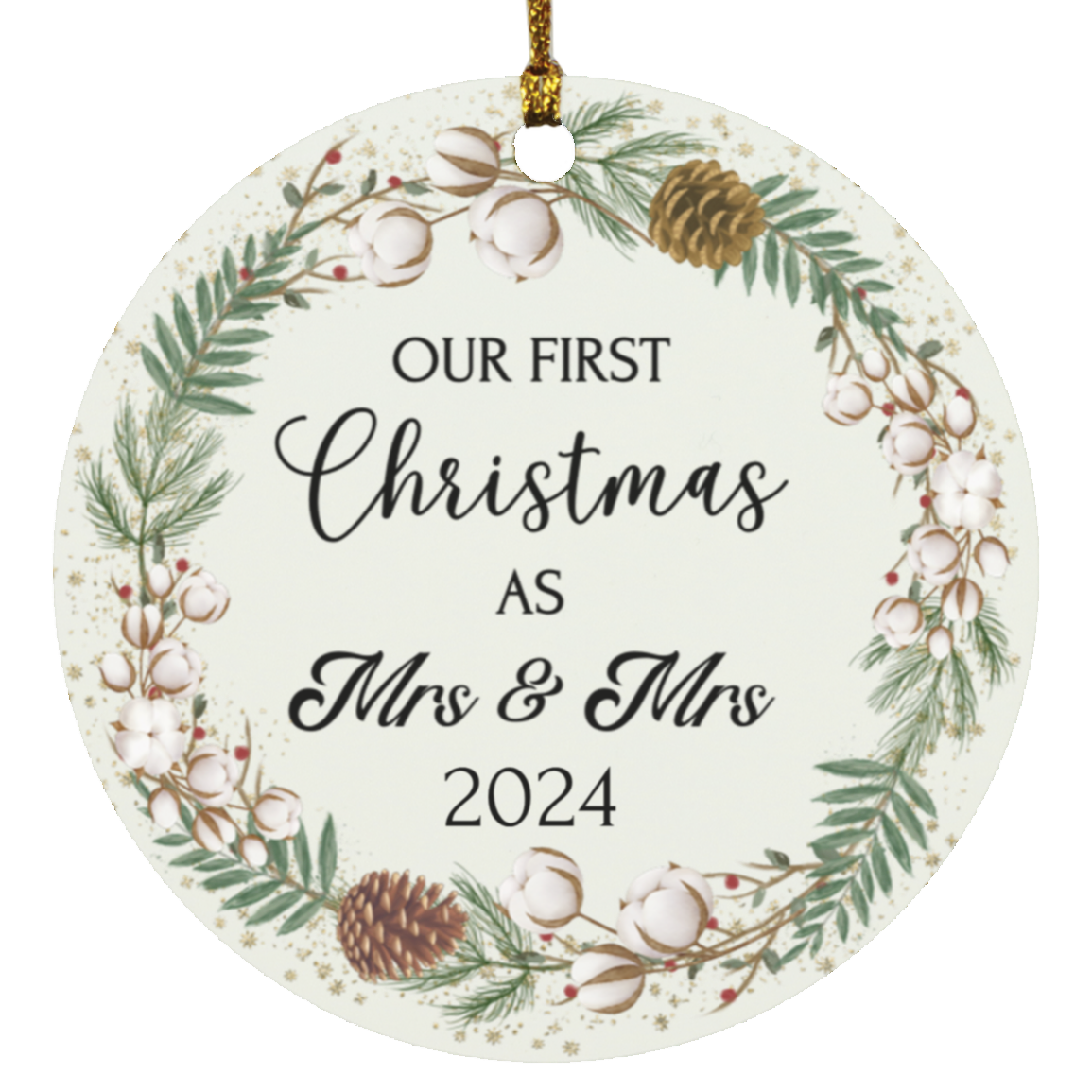 Our First Christmas Ornaments