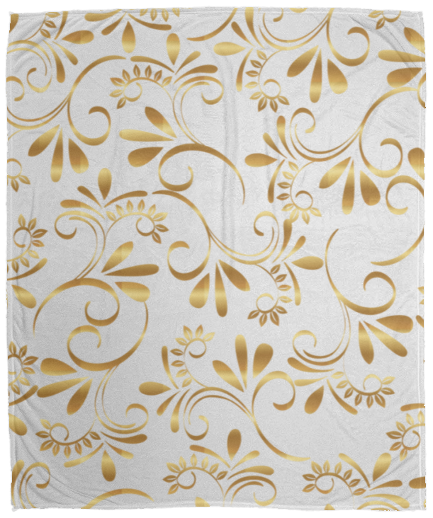 Gold Pattern | Blanket | 2 Colors