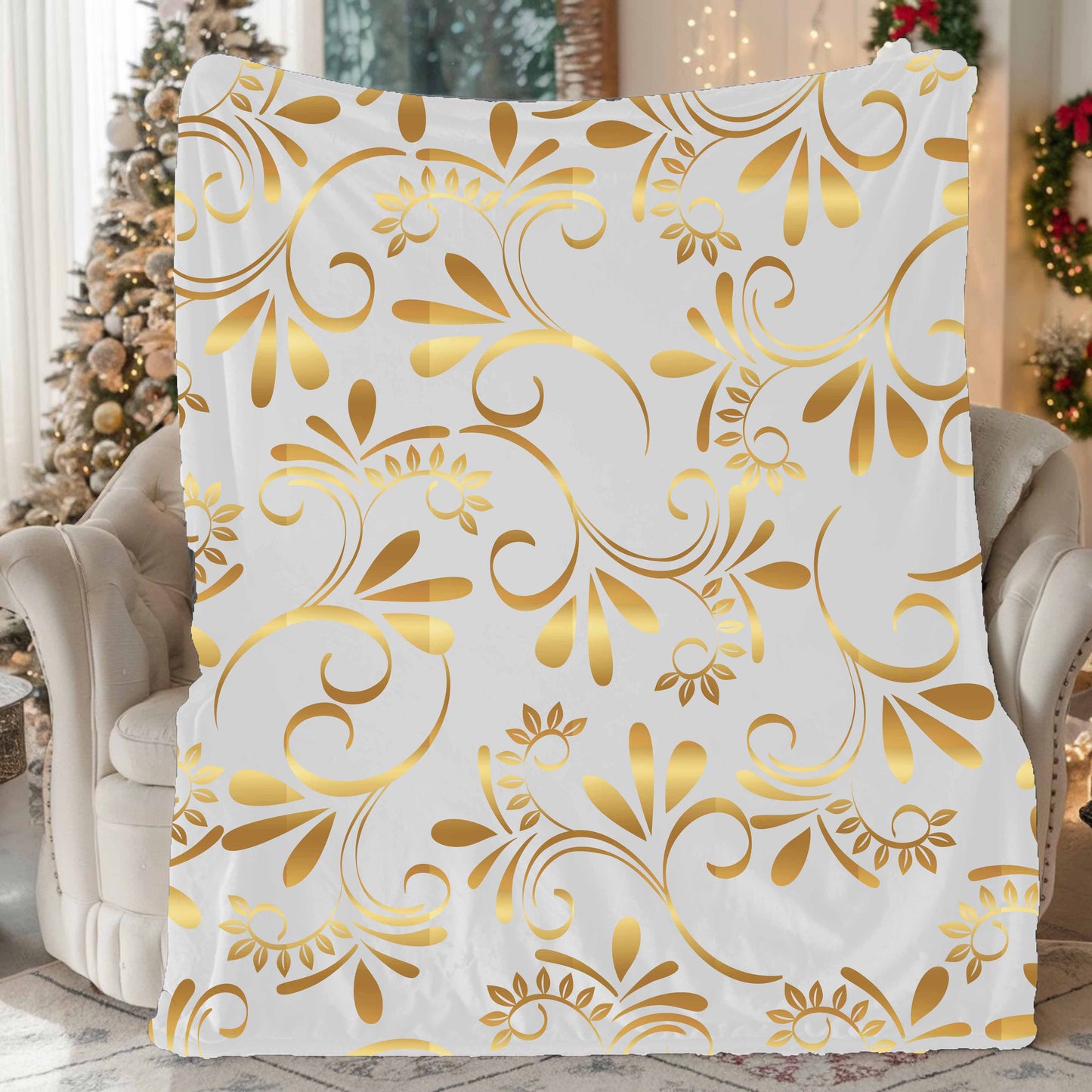 Gold Pattern | Blanket | 2 Colors