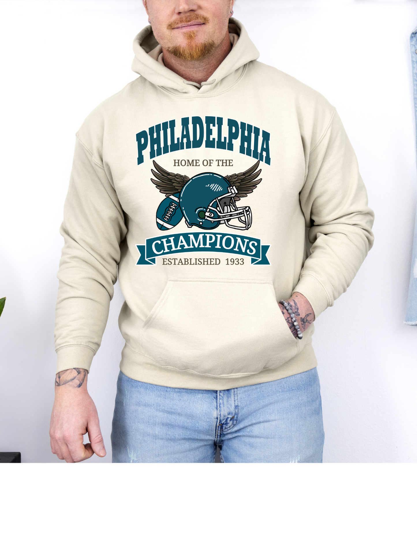 Football Champion Philadelphia Hoodie