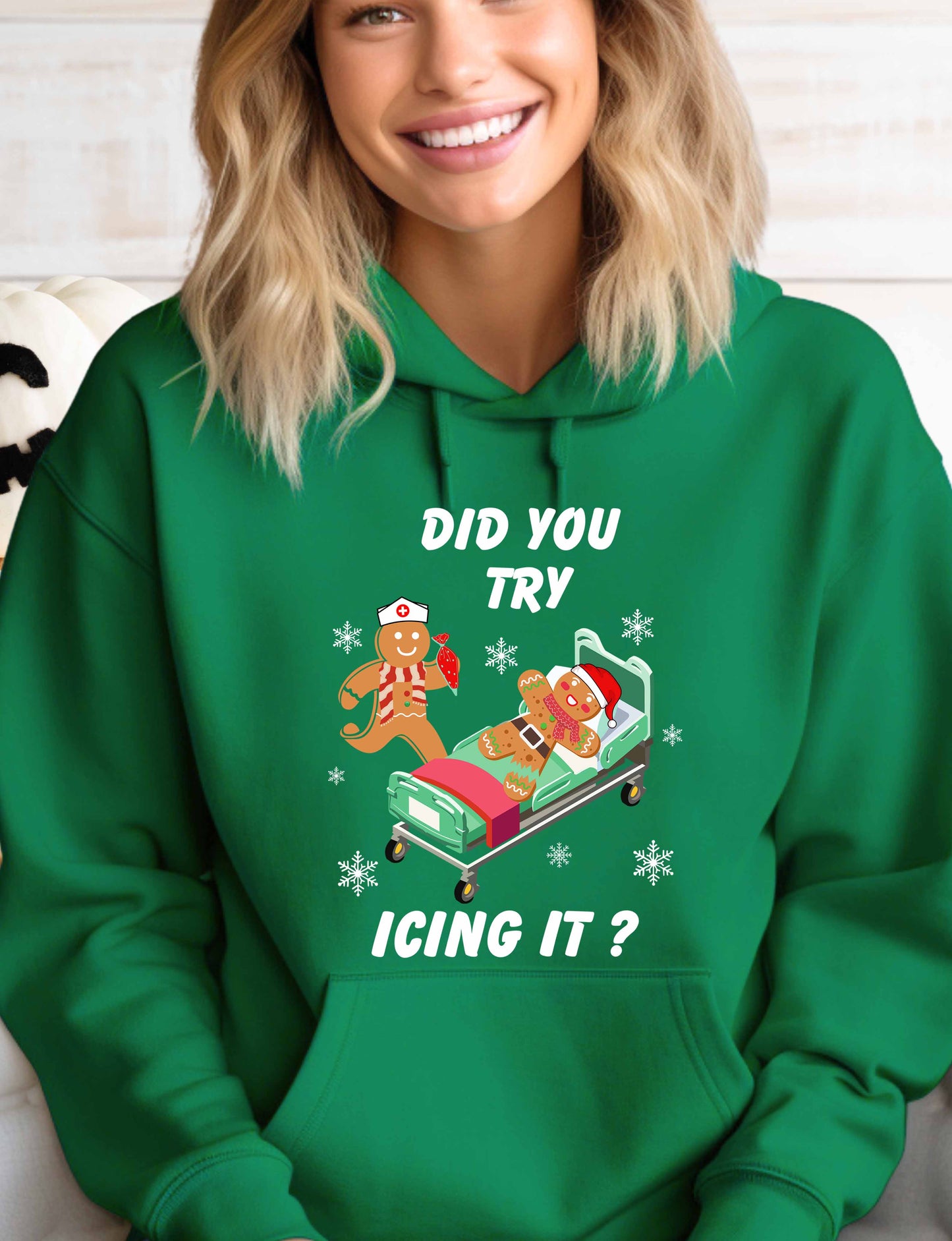 Did You Try Icing It | Christmas | Hoodie