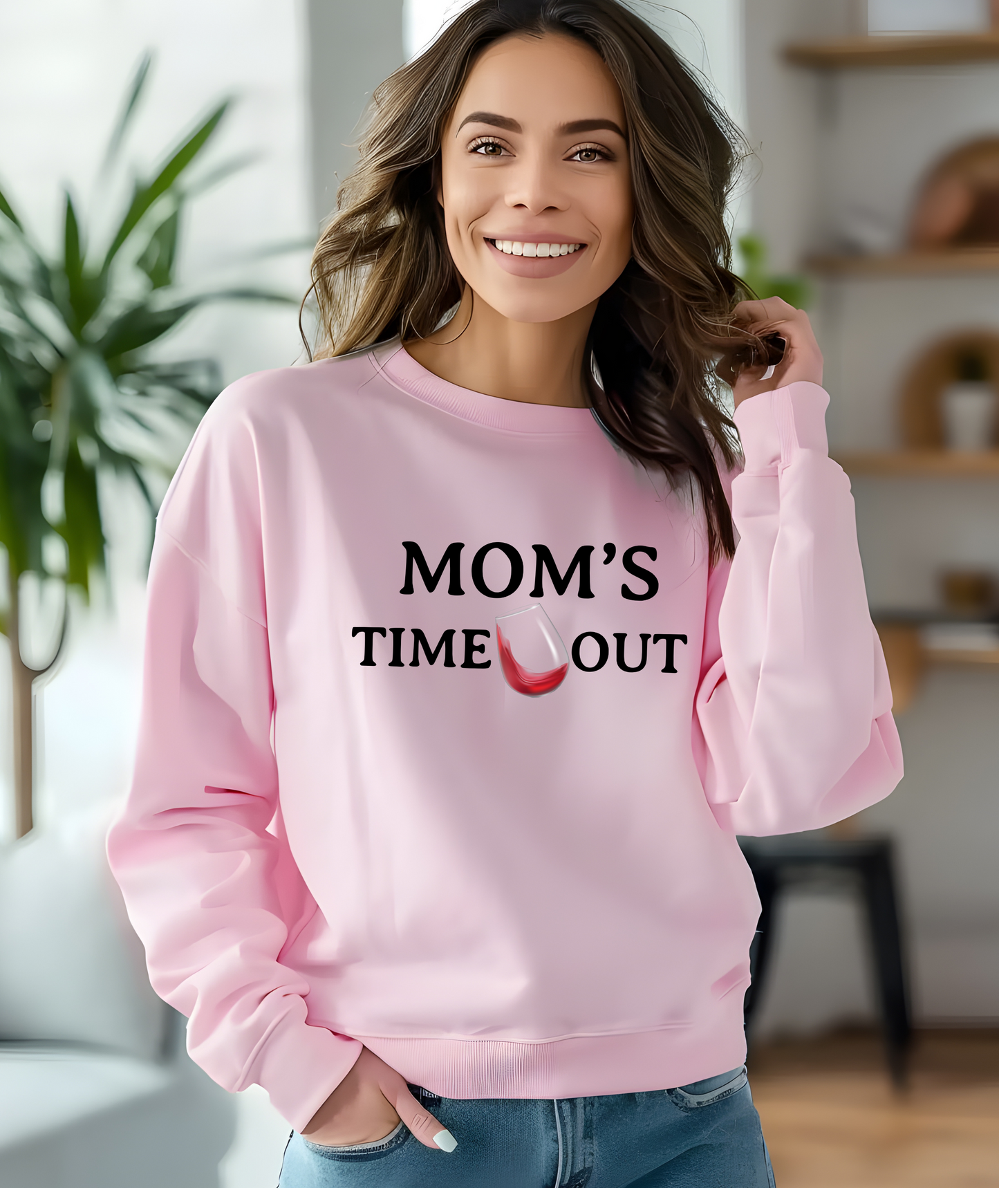 Mom's Time Out | Sweatshirt | Great Gift for Mother's Day