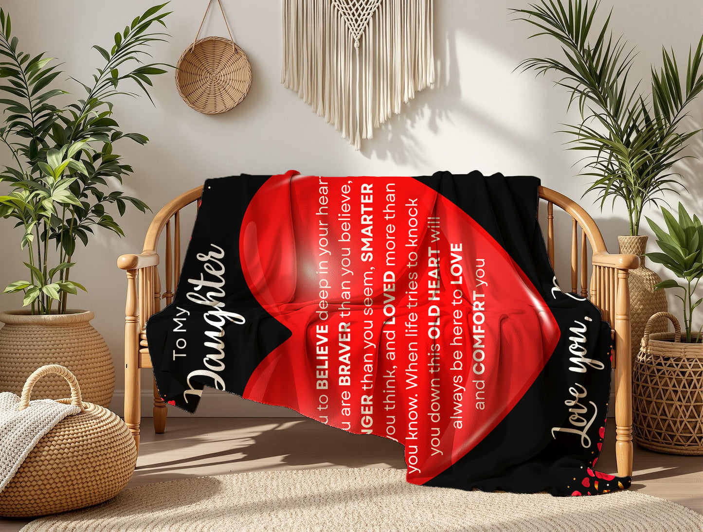 To My Daughter | This Old Heart Will Love You | Blanket
