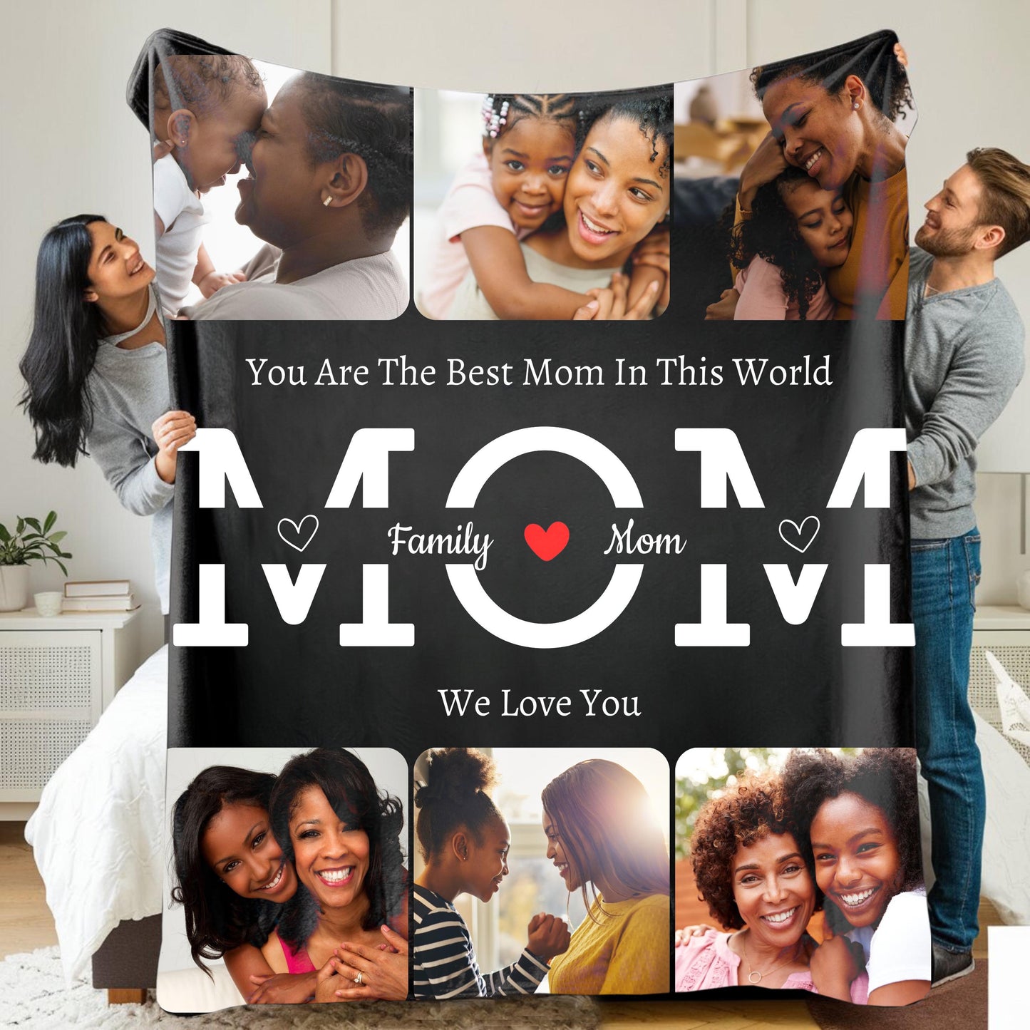 Mom's | Cozy Plush Fleece Blanket