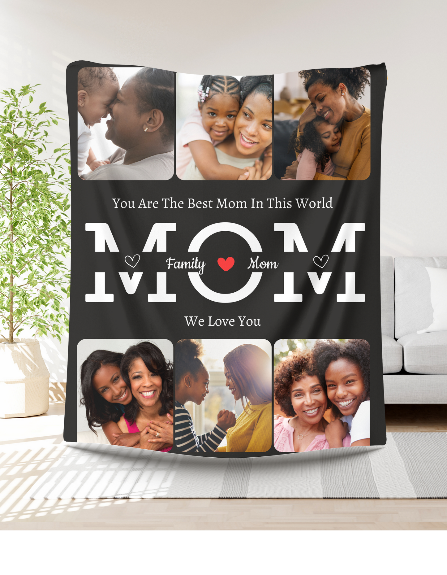 Mom's | Cozy Plush Fleece Blanket