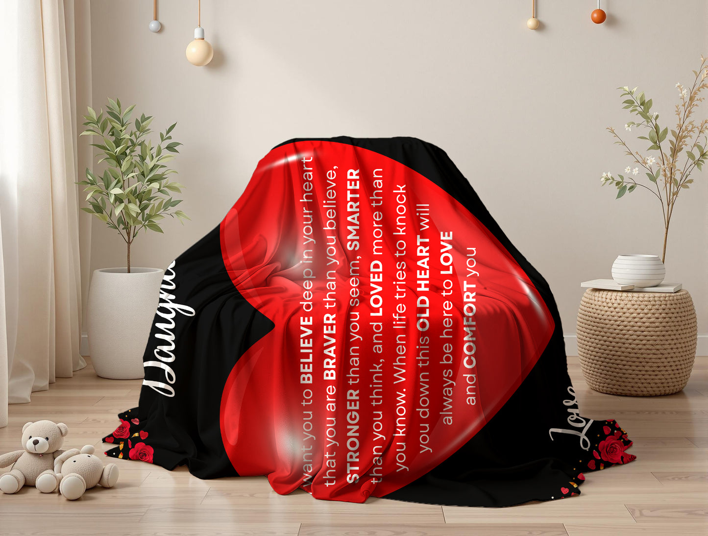 To My Daughter | This Old Heart Will Love You | Blanket