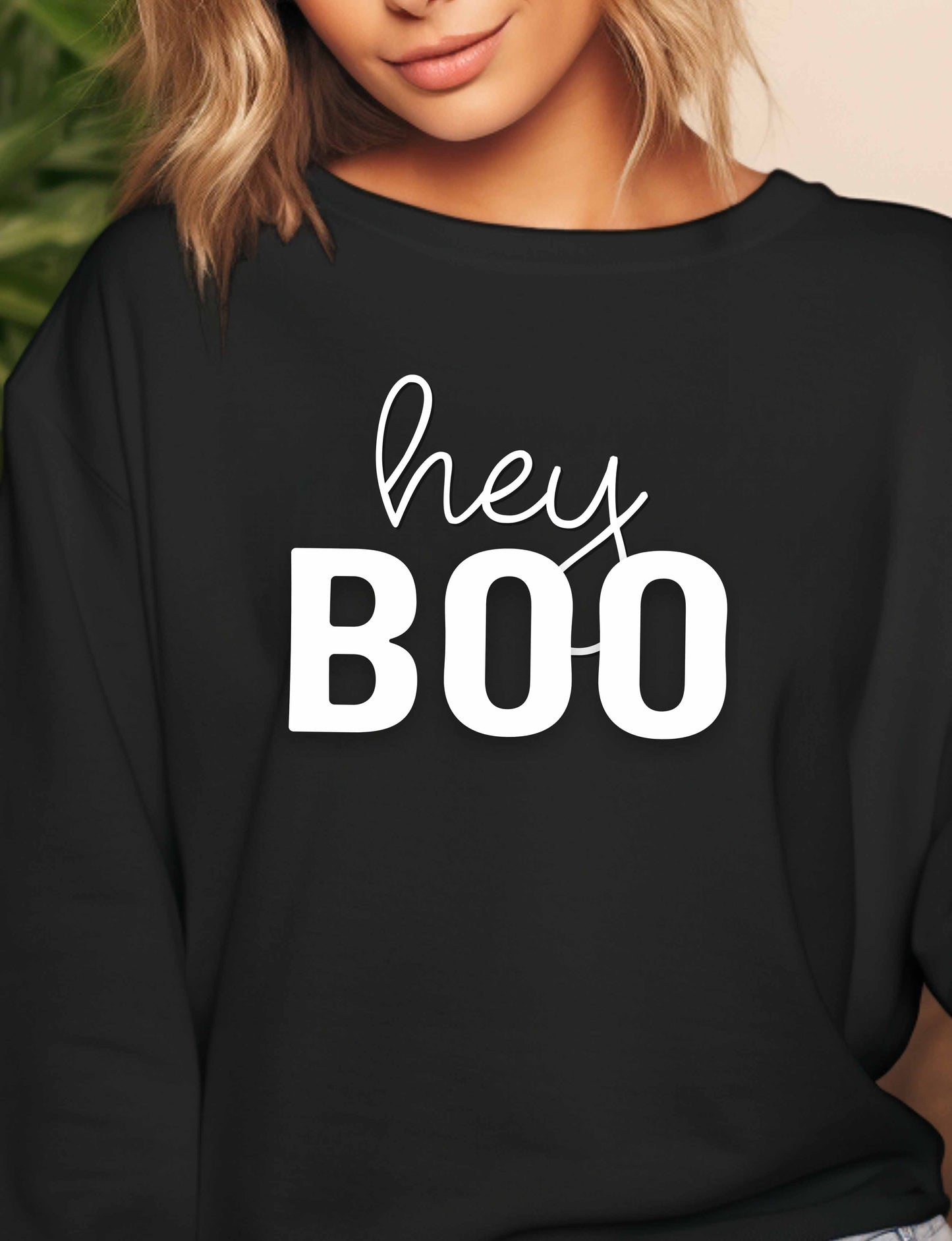 Halloween Hey Boo Sweatshirt