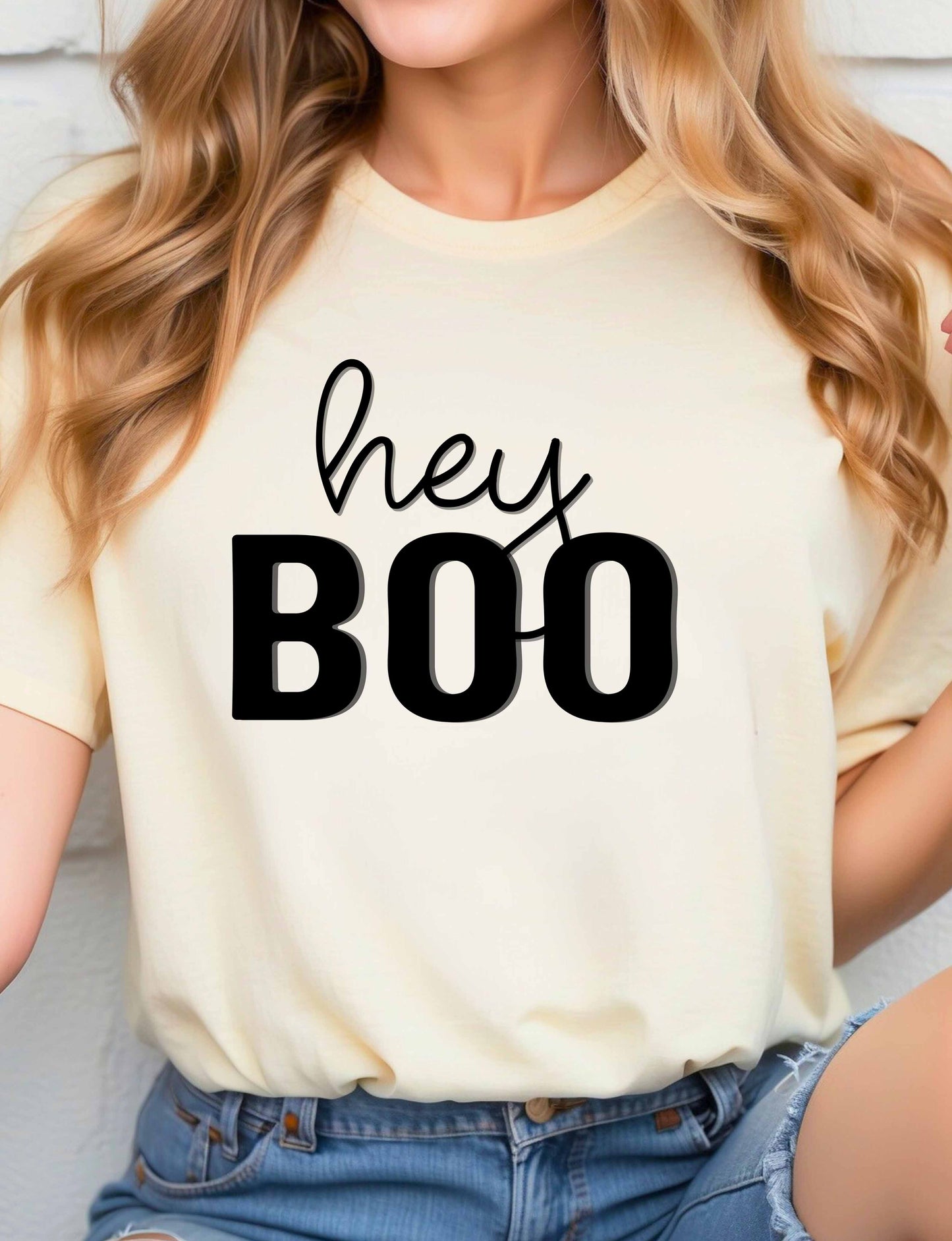 Halloween Hey Boo Tee