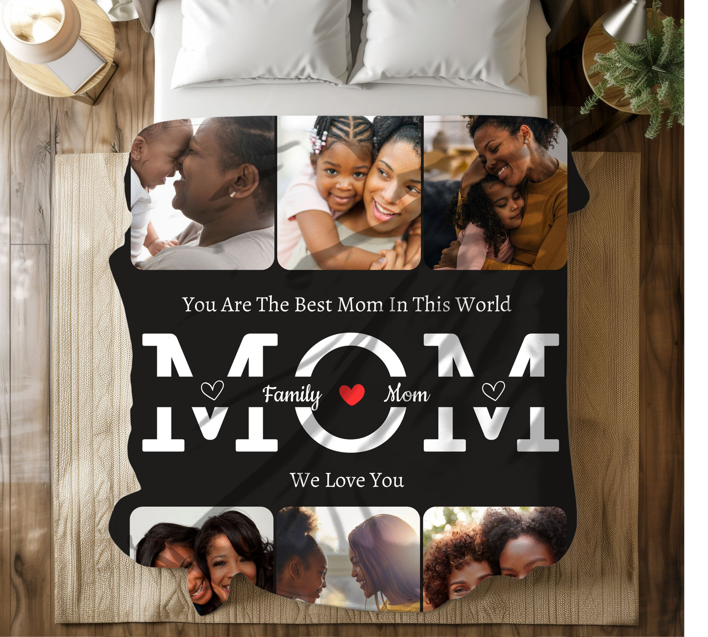 Mom's | Cozy Plush Fleece Blanket