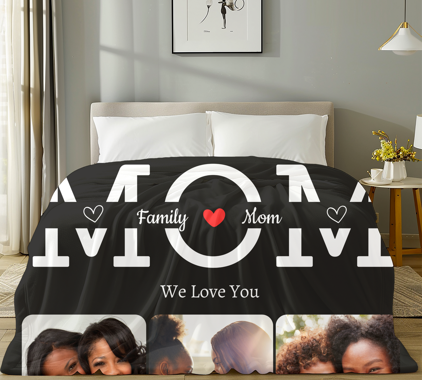 Mom's | Cozy Plush Fleece Blanket