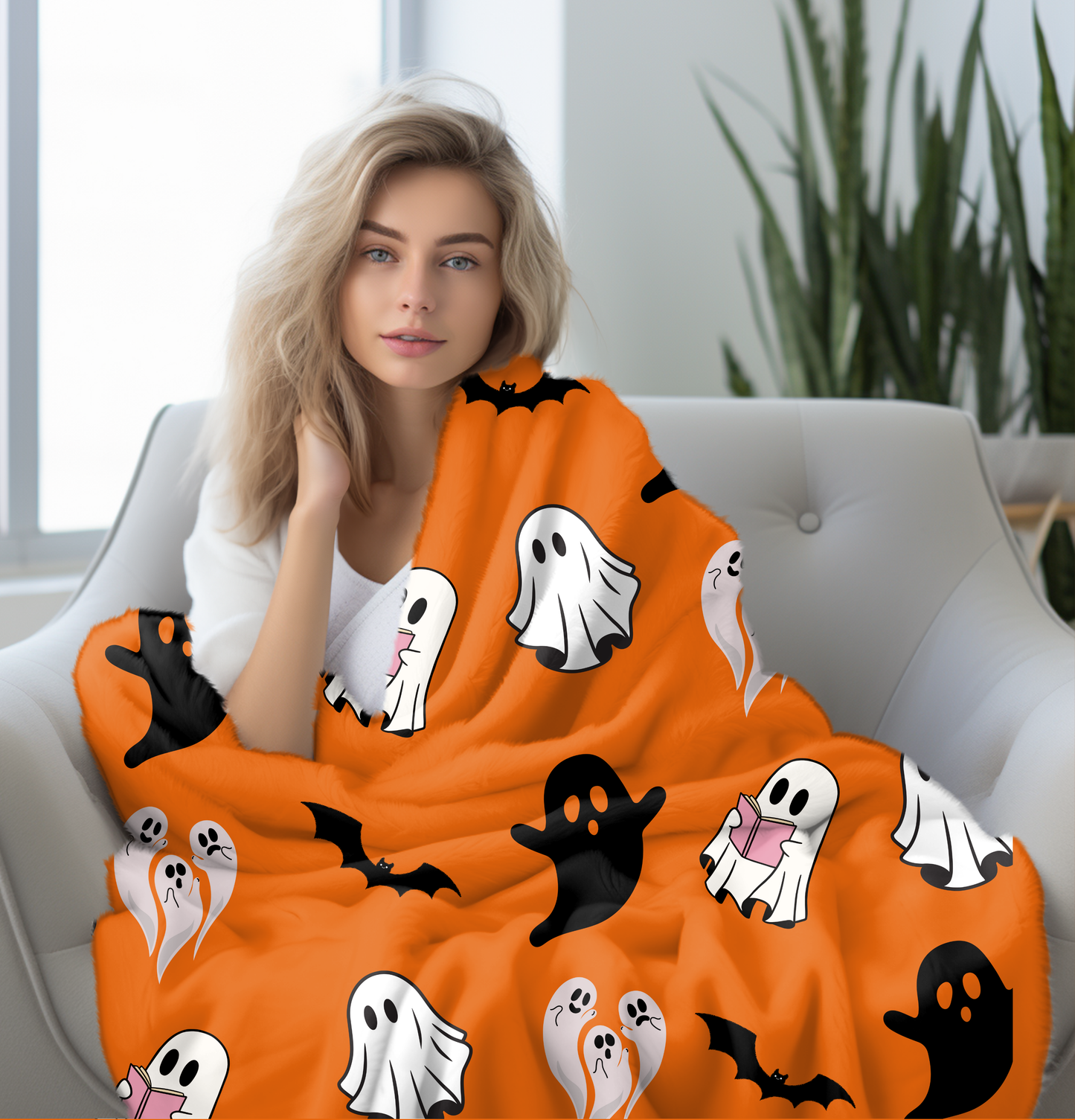 Halloween Ghostly Blanket (3 Colors)
