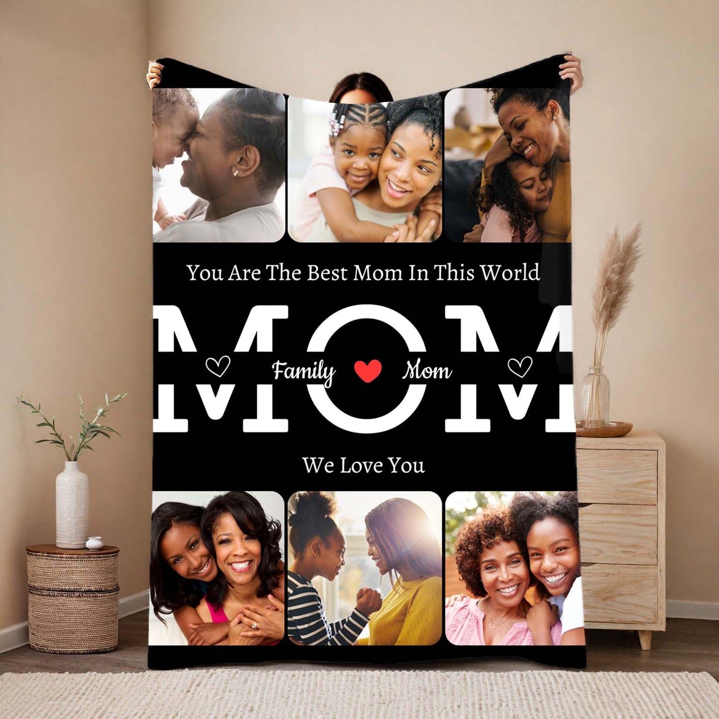 Mom's | Cozy Plush Fleece Blanket