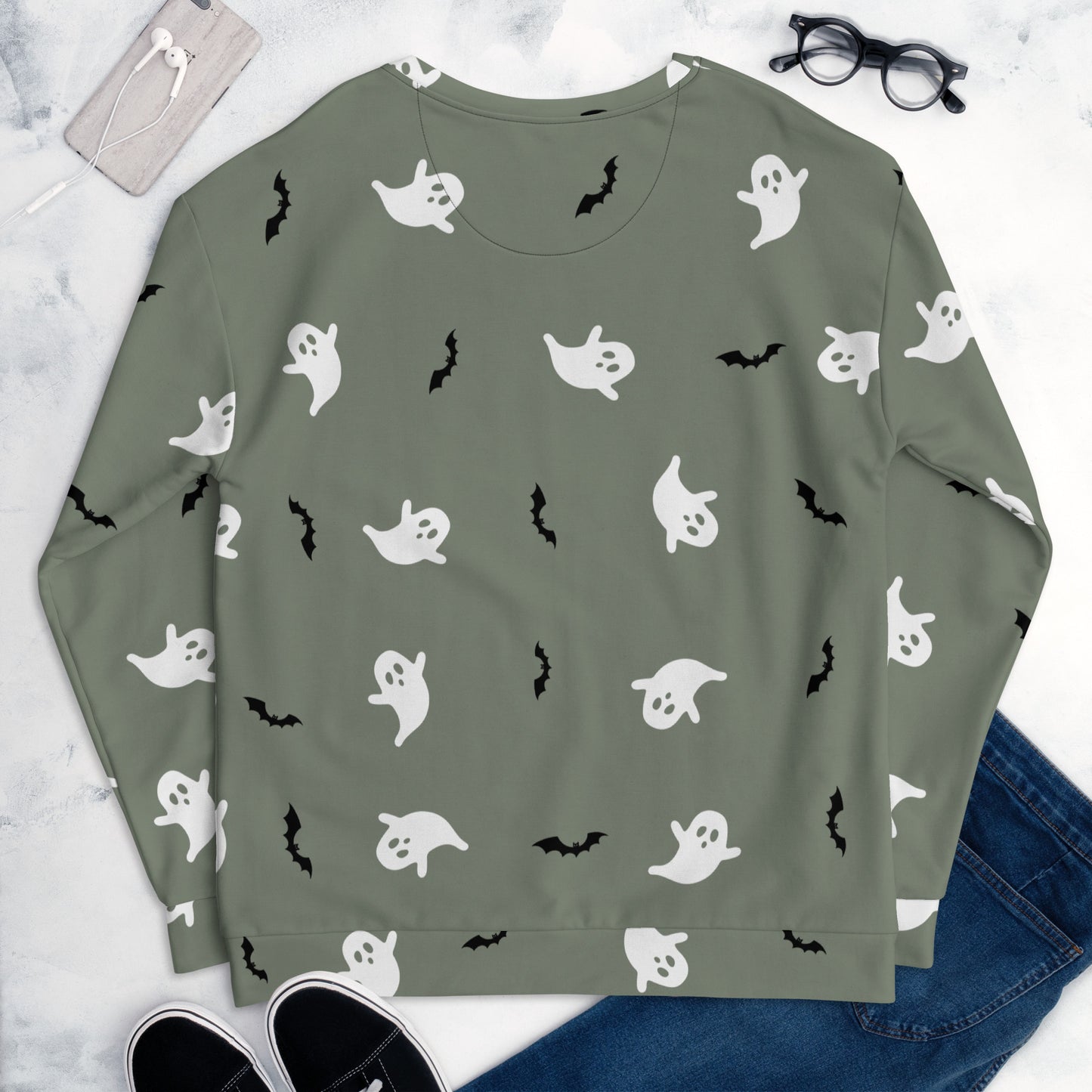 Halloween - Spooky Ghost - Unisex Sweatshirt