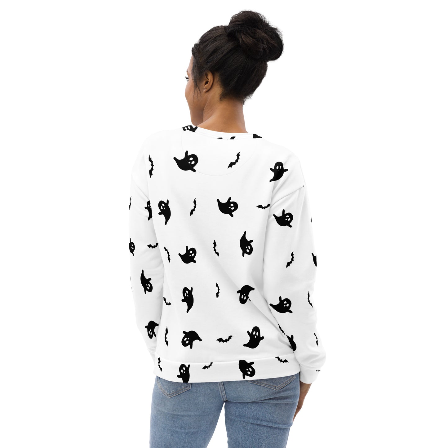 Halloween | Ghost Print | Unisex Sweatshirt